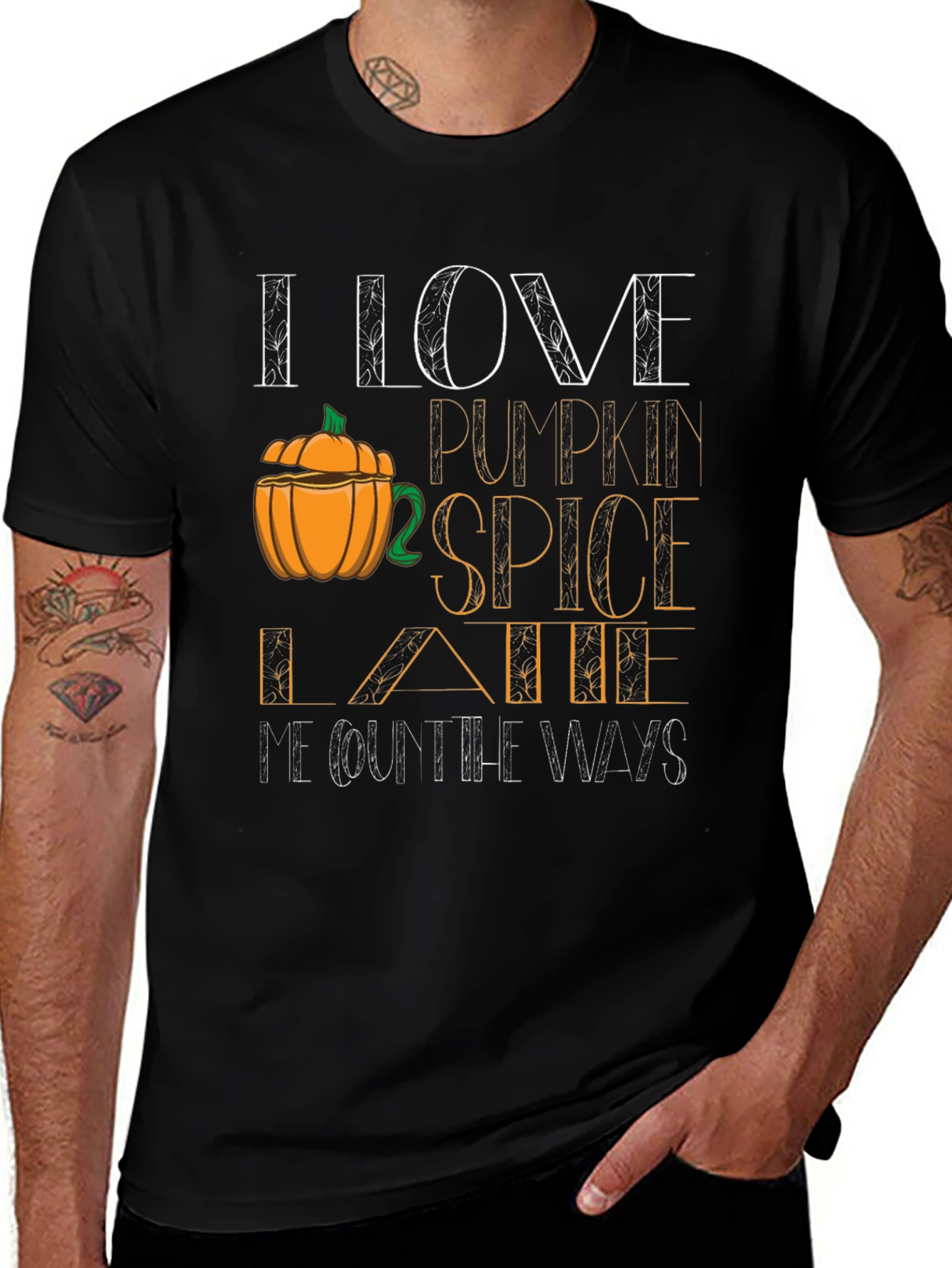 Pumpkin Spice Latte T-Shirt - Fall Season Tee