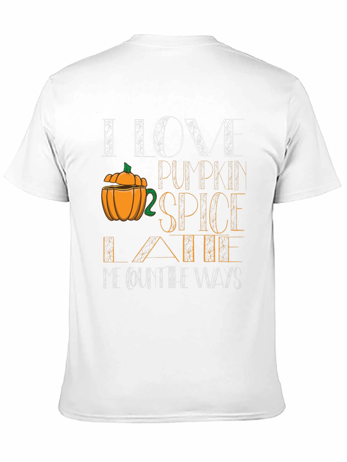 Pumpkin Spice Latte T-Shirt - Fall Season Tee