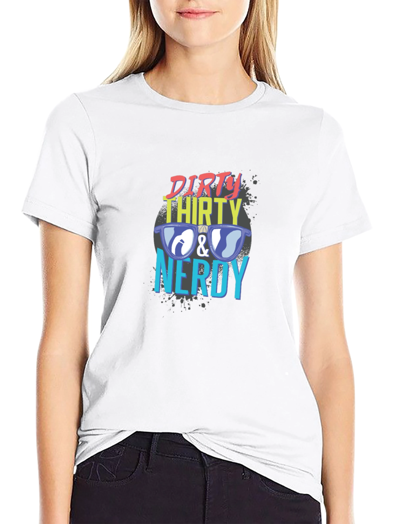 Dirty Thirty & Nerdy Graphic Tee