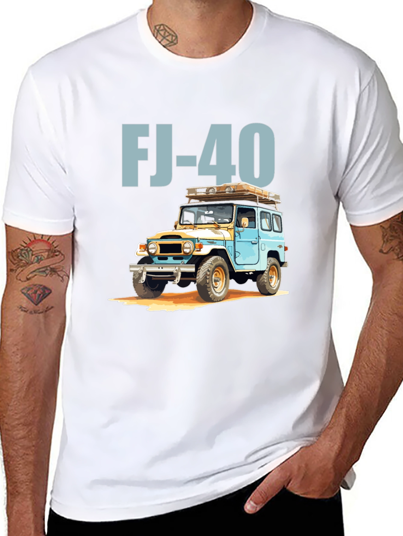 FJ-40 Graphic Tee - Classic Off-Road Style