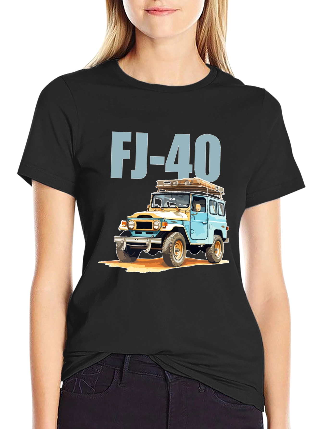 FJ-40 Graphic Tee - Classic Off-Road Style