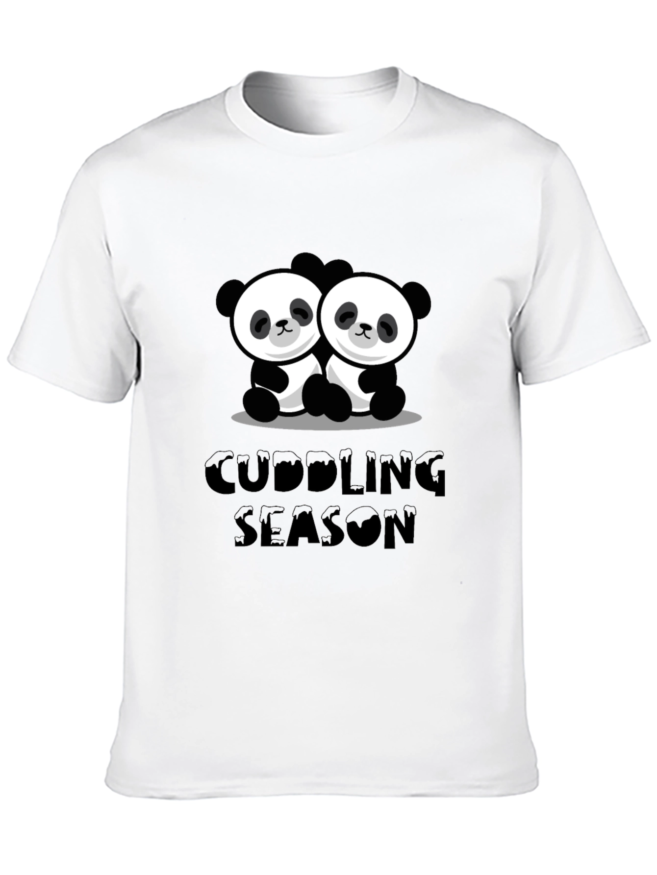 Cuddling Season Panda T-Shirt
