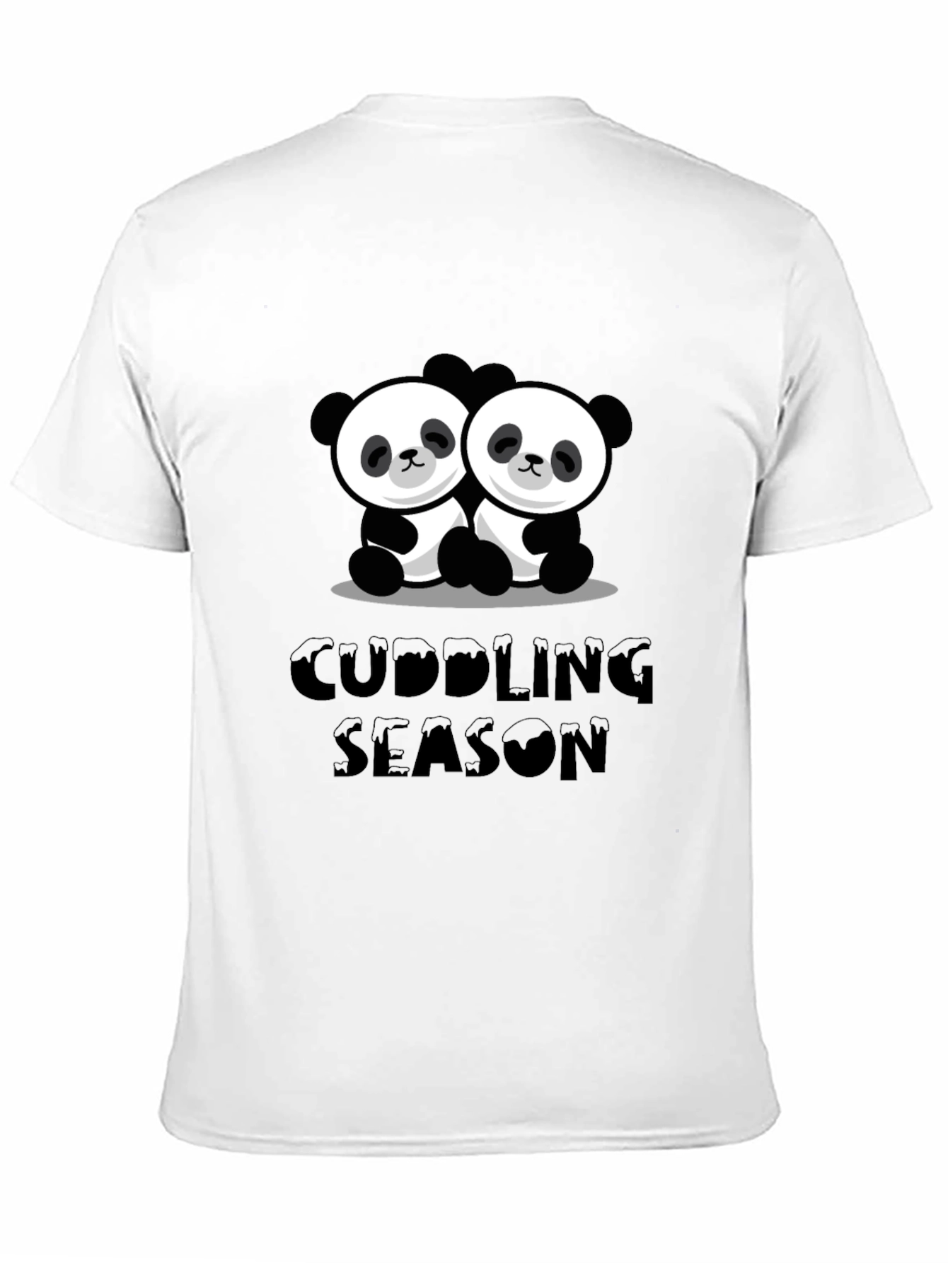 Cuddling Season Panda T-Shirt