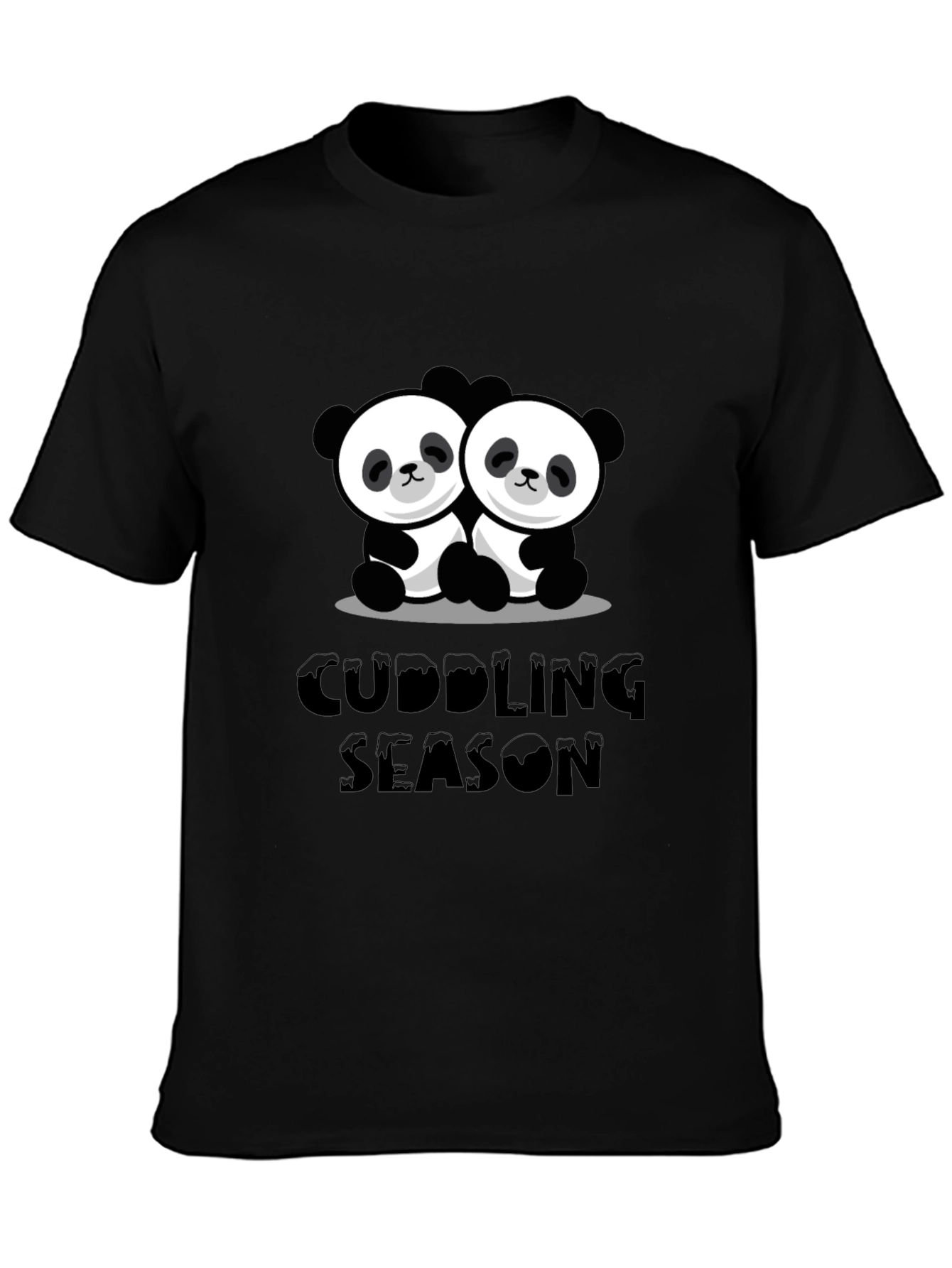 Cuddling Season Panda T-Shirt