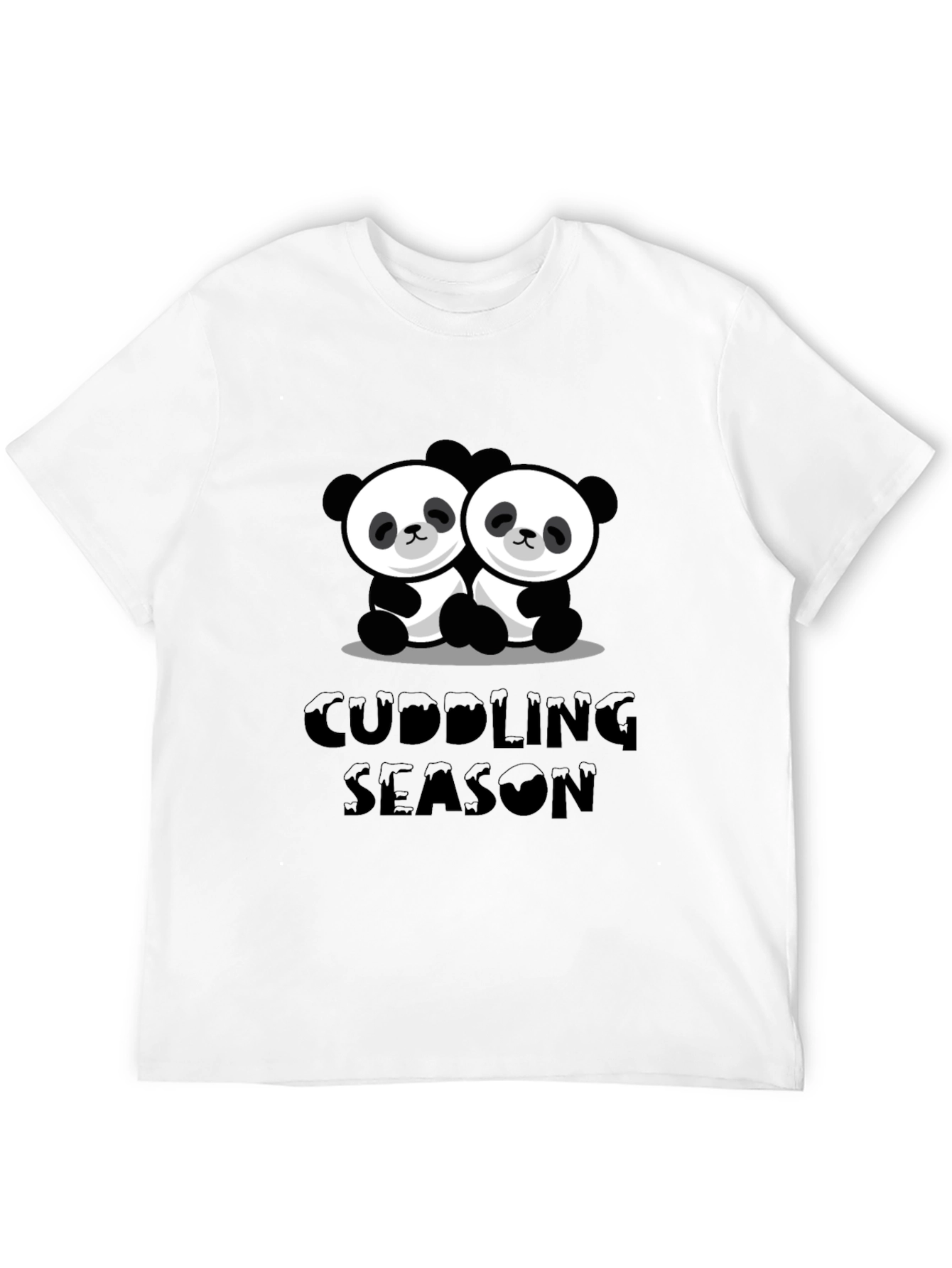 Cuddling Season Panda T-Shirt