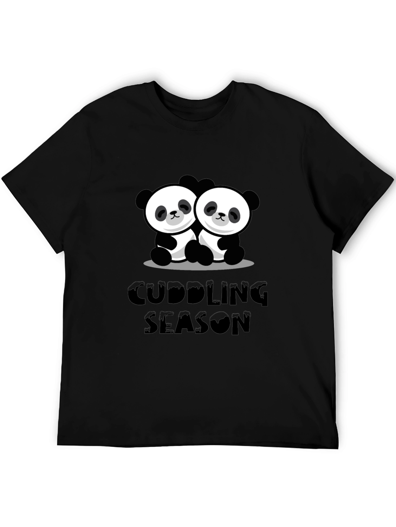Cuddling Season Panda T-Shirt