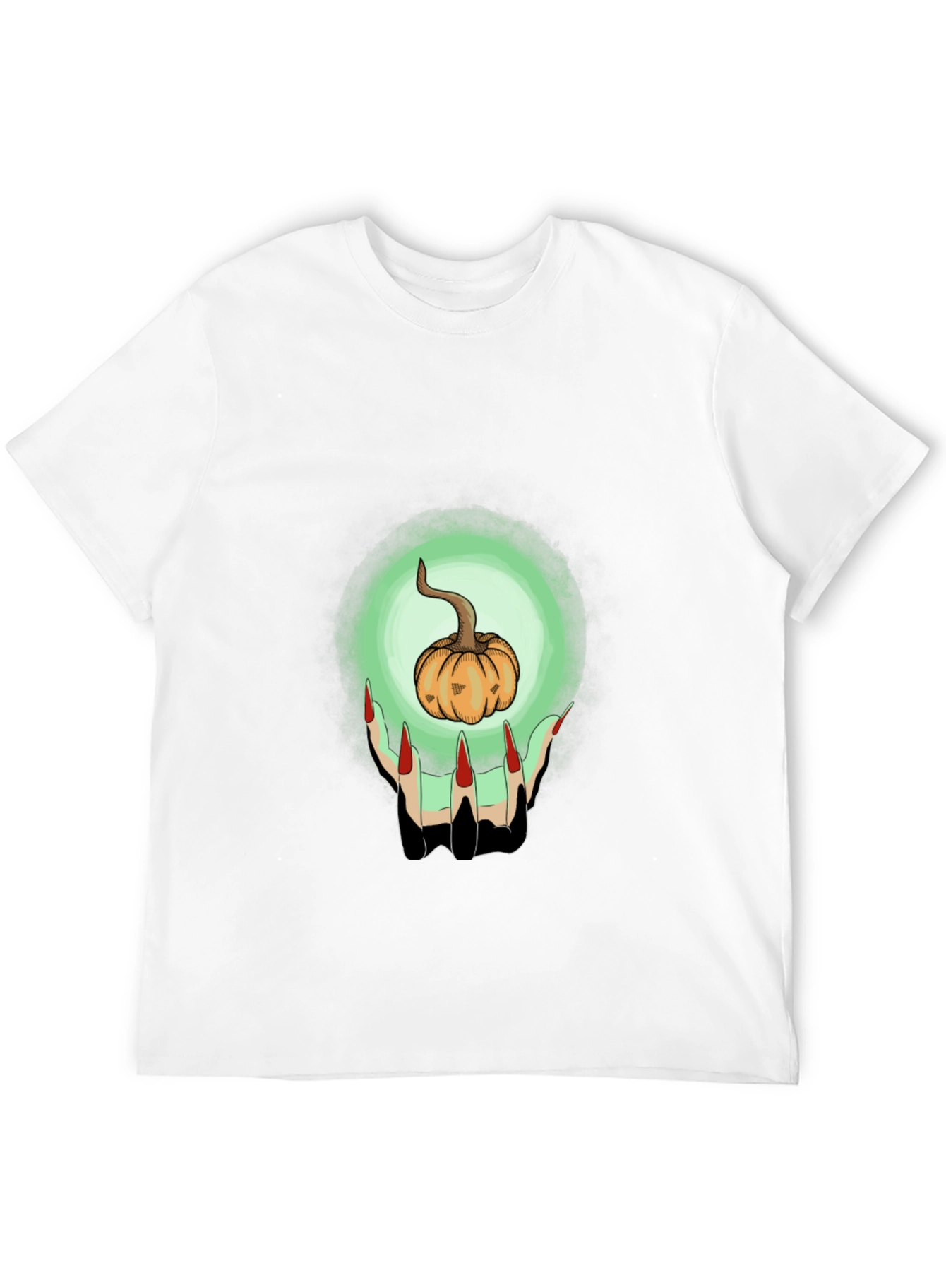 Pumpkin Witch Hands Graphic Tee