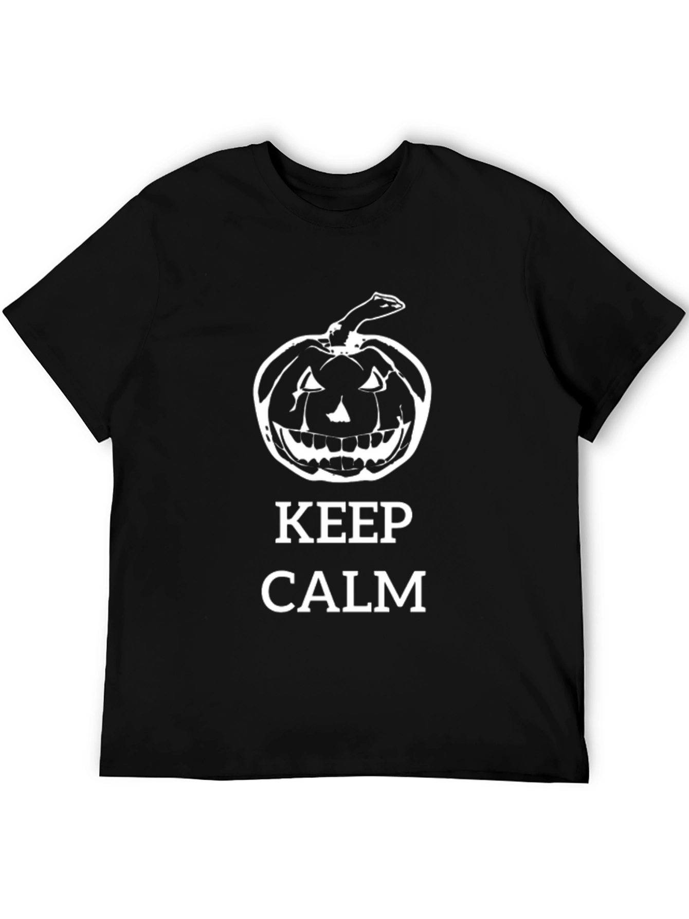 Keep Calm Halloween Pumpkin T-Shirt