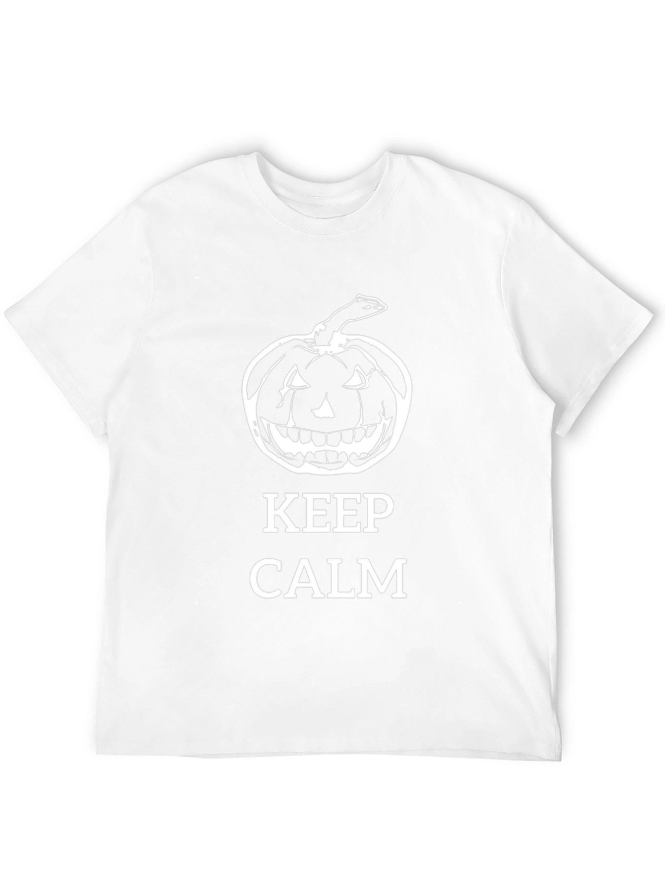 Keep Calm Halloween Pumpkin T-Shirt