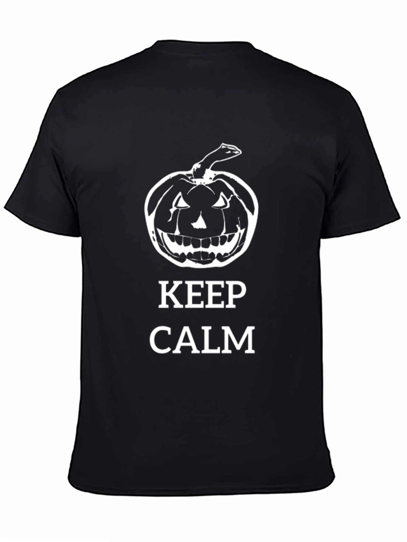 Keep Calm Halloween Pumpkin T-Shirt