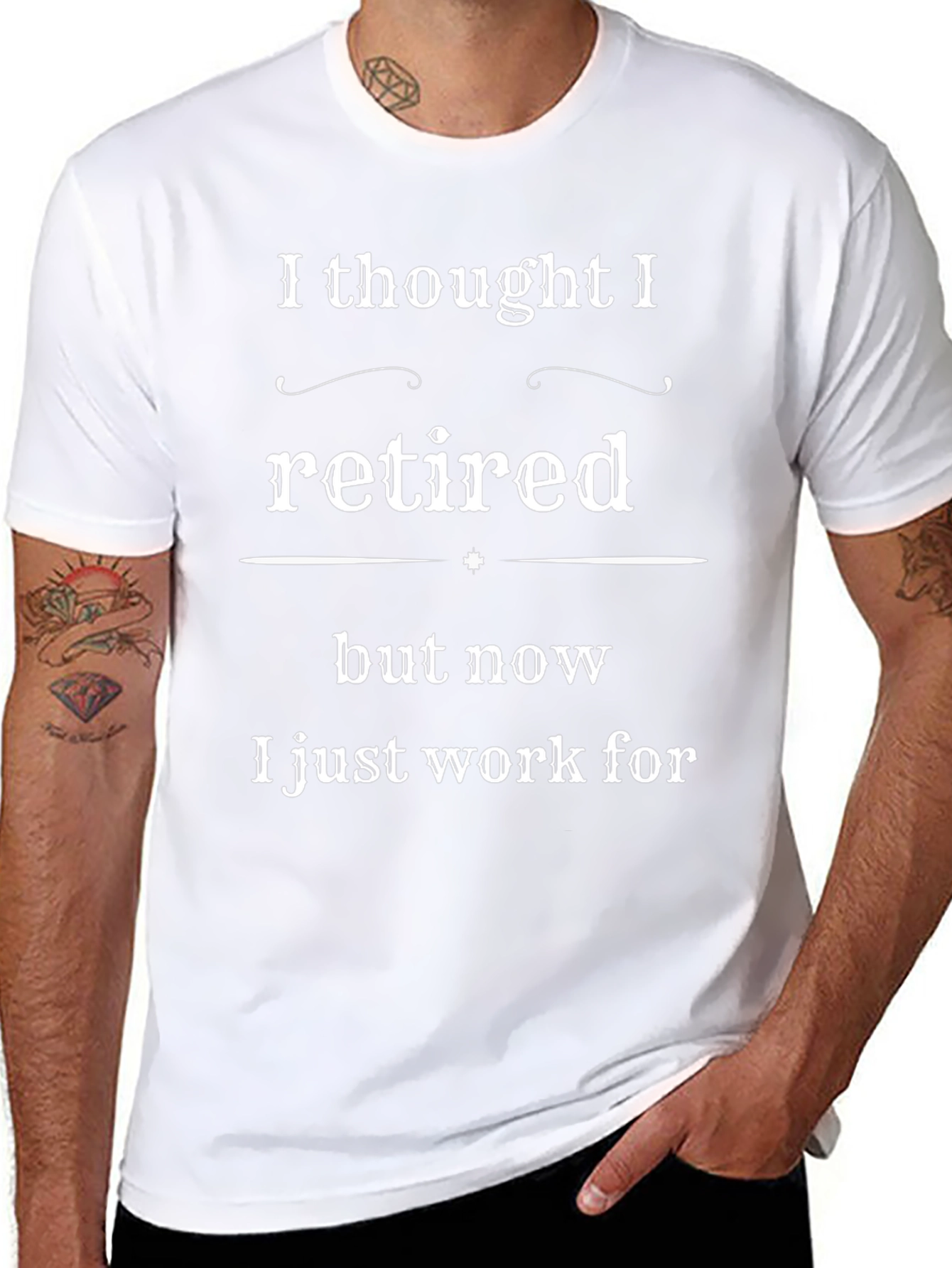 Retired Funny T-Shirt - I Thought I Retired