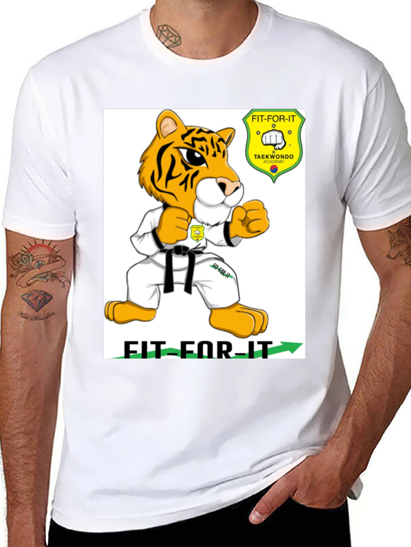 Fit-For-It Taekwondo Academy Tiger T-Shirt