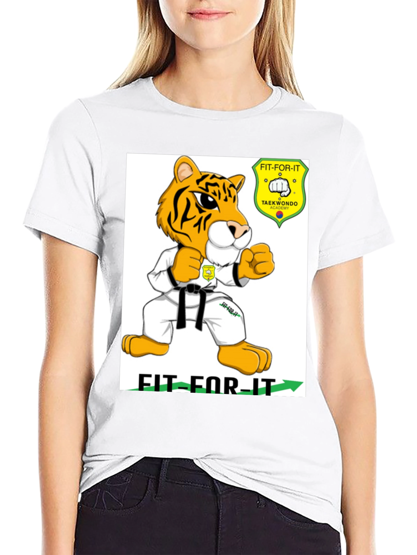 Fit-For-It Taekwondo Academy Tiger T-Shirt