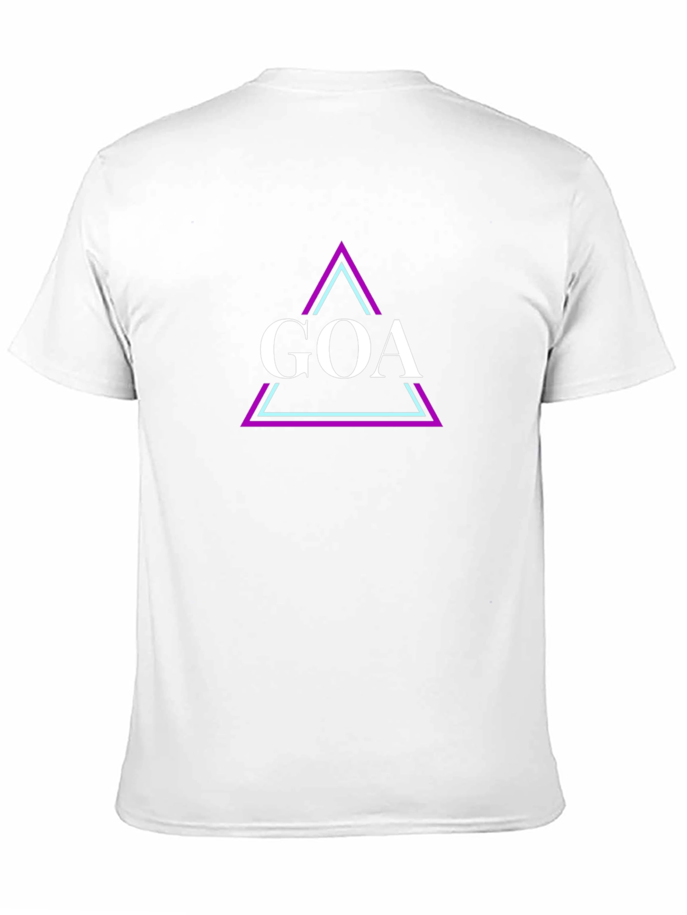 GOA Graphic Tee - Retro Triangle Design