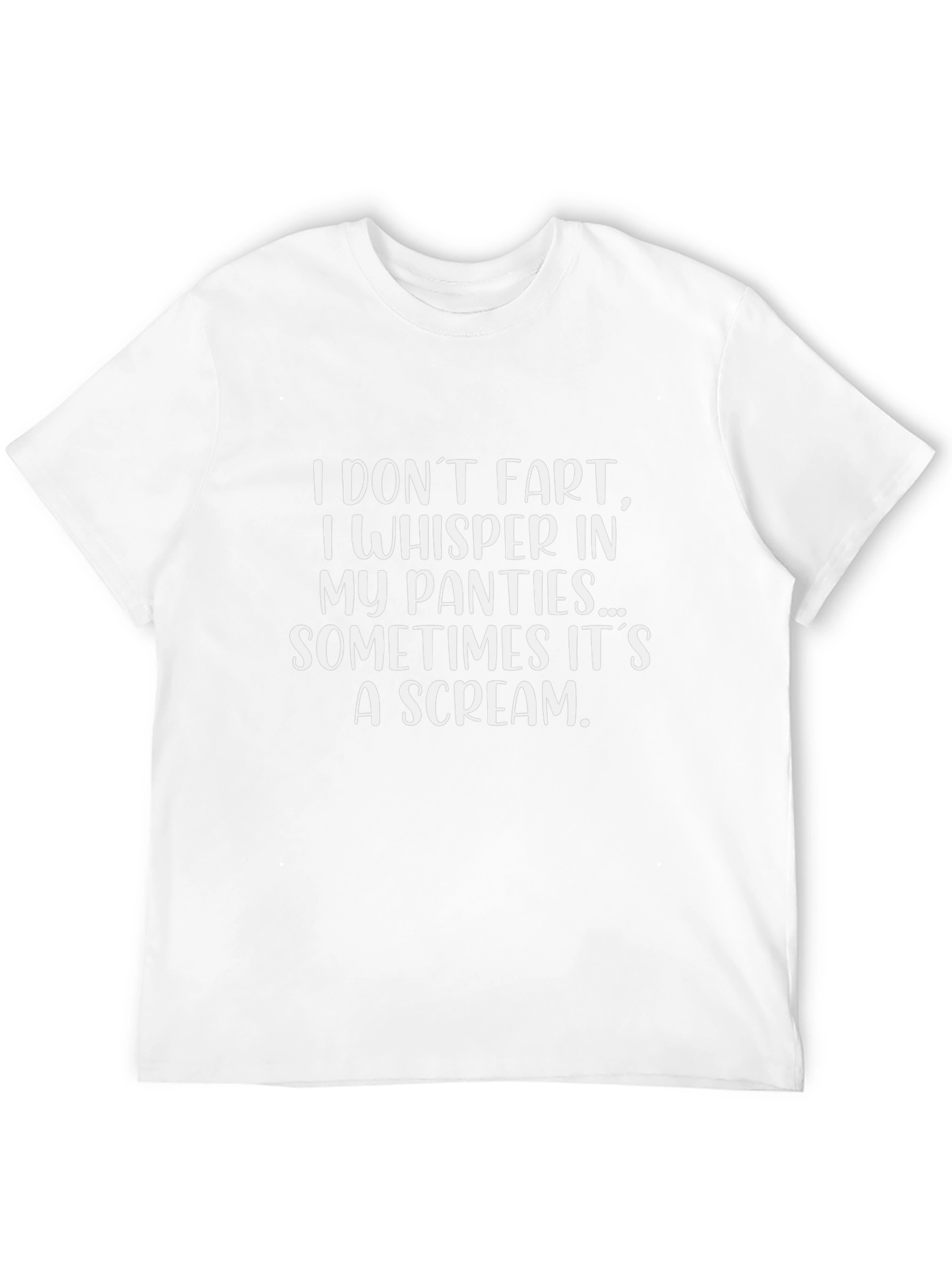 Funny I Dont Fart Graphic T-Shirt