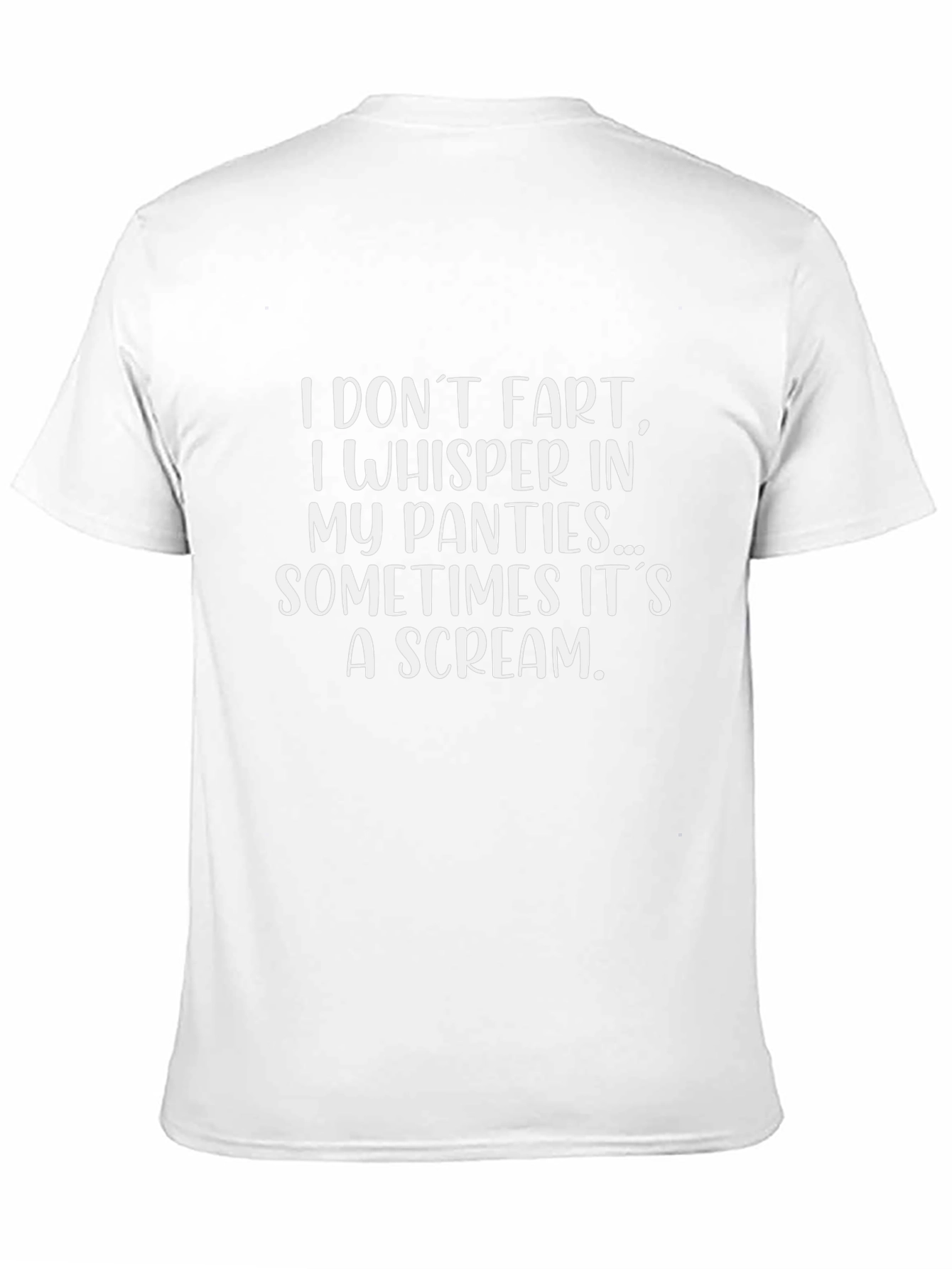Funny I Dont Fart Graphic T-Shirt