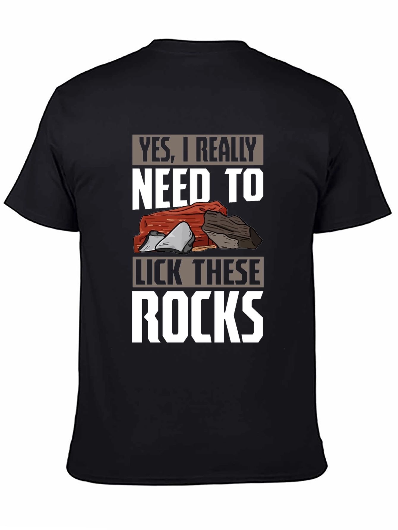 Funny Rock Licking T-Shirt - Geologist Humor