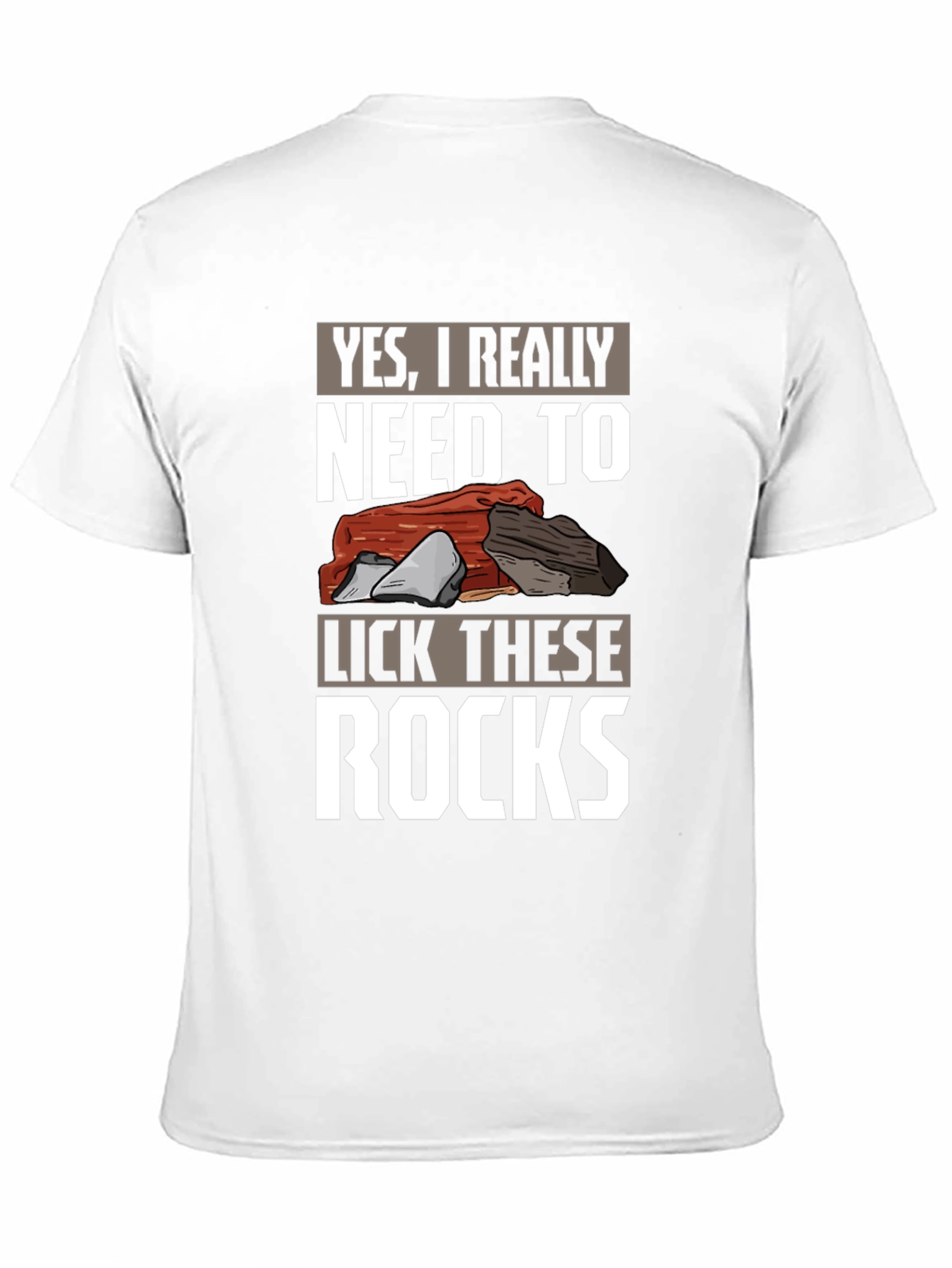 Funny Rock Licking T-Shirt - Geologist Humor