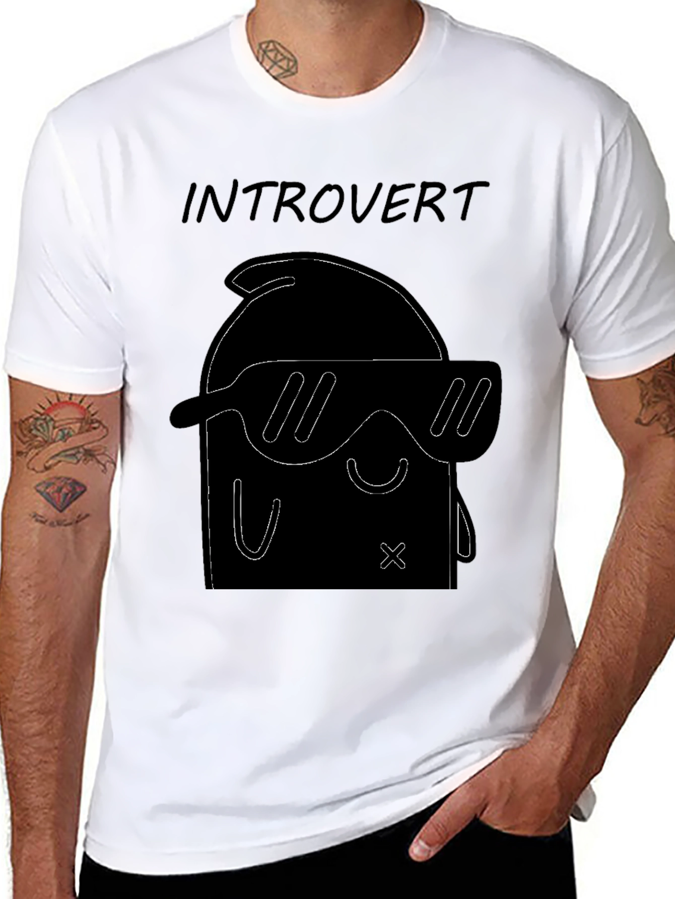 Introvert Graphic T-Shirt - Cool & Comfy Tee