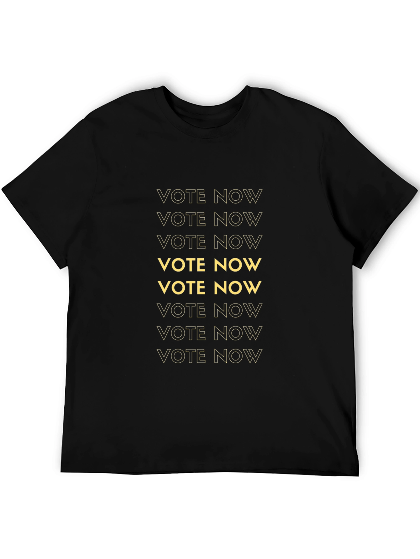 Vote Now T-Shirt - Bold Election Reminder Tee