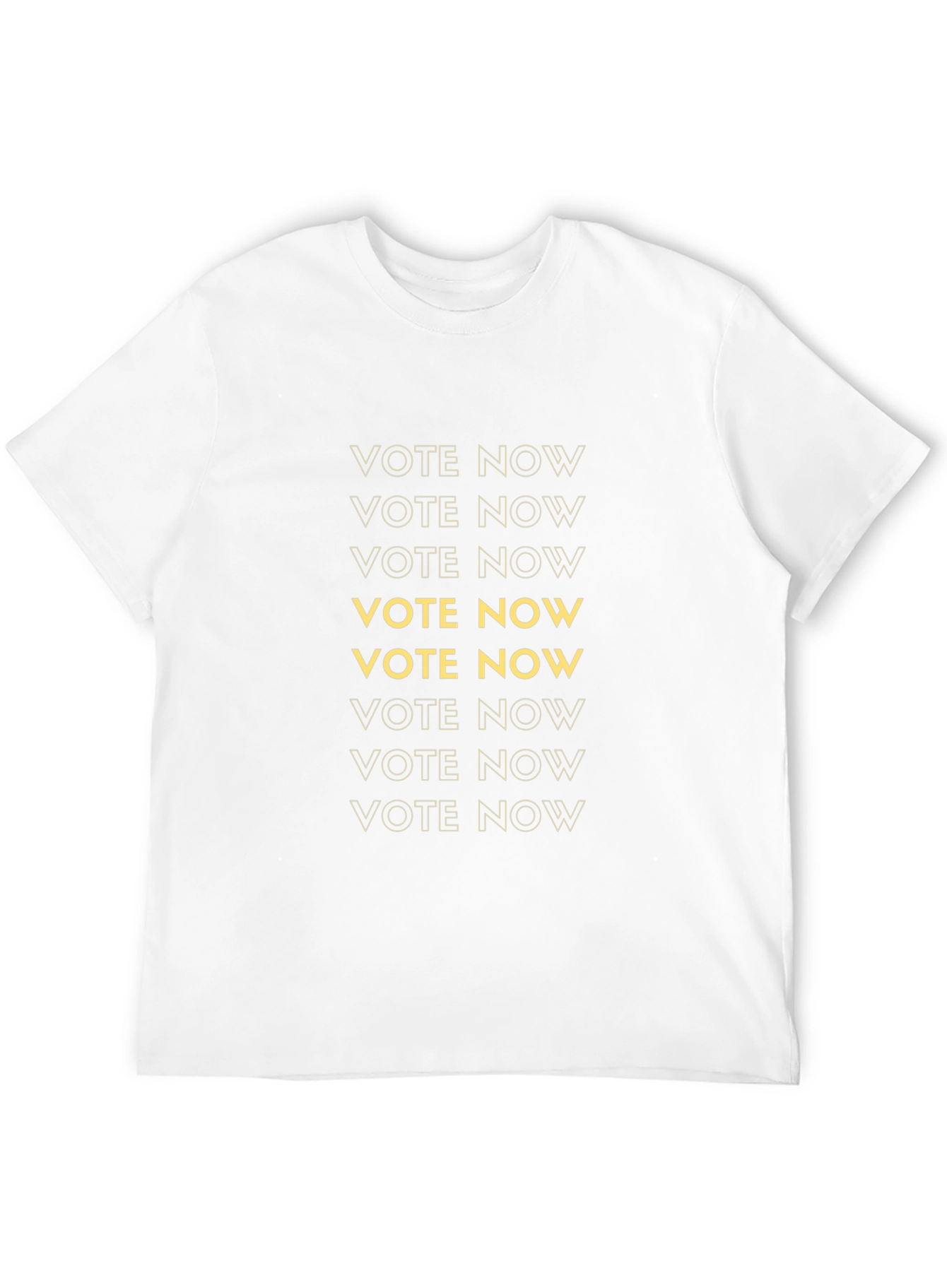 Vote Now T-Shirt - Bold Election Reminder Tee
