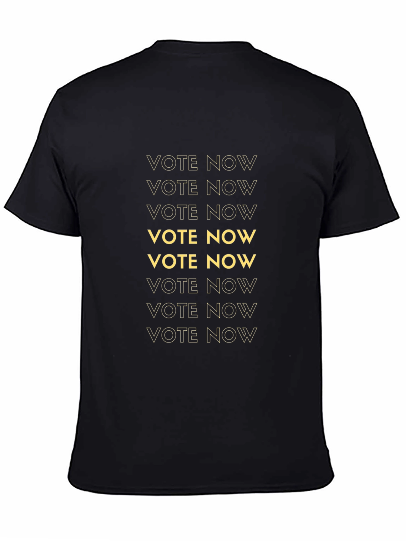 Vote Now T-Shirt - Bold Election Reminder Tee