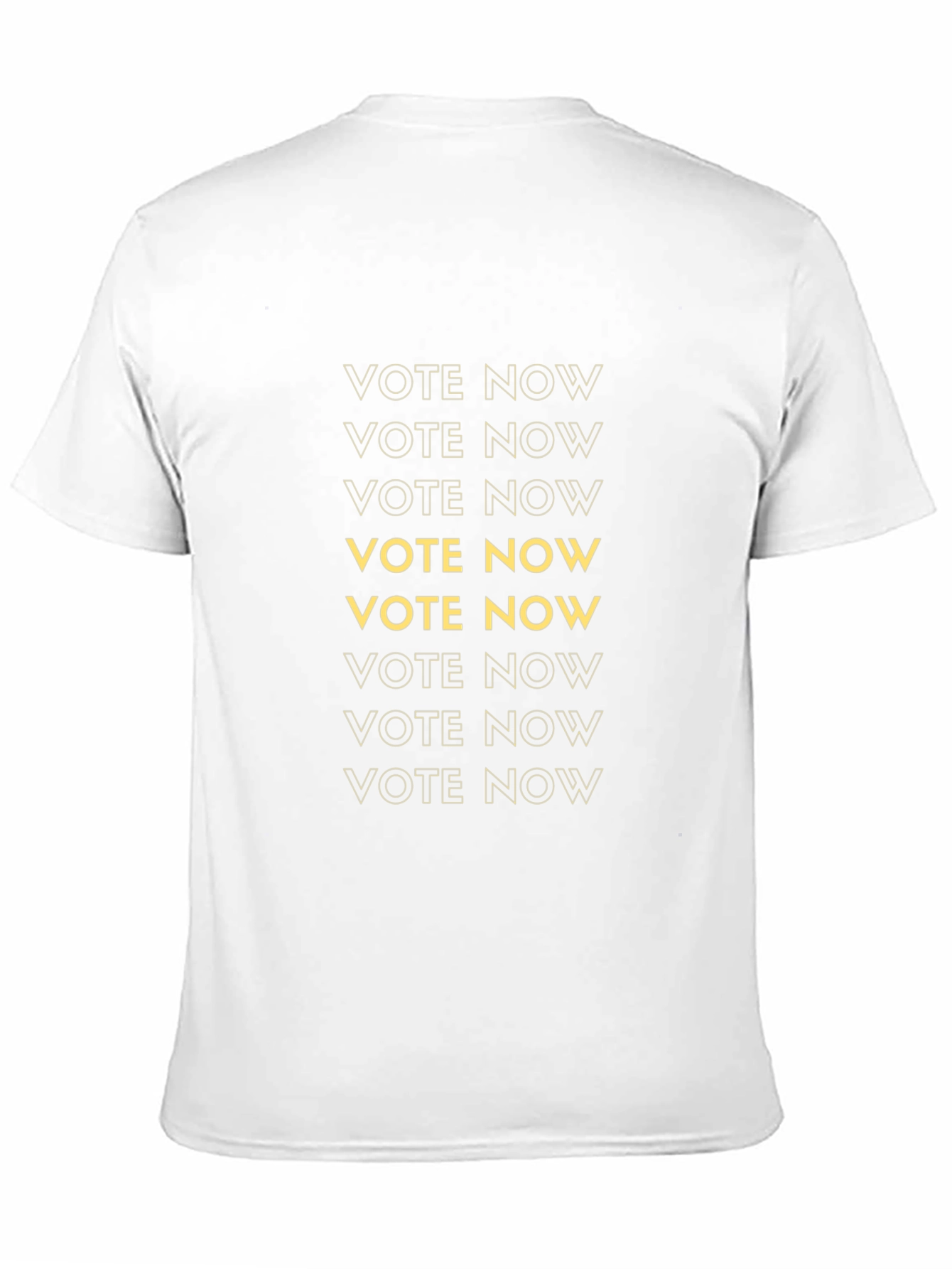 Vote Now T-Shirt - Bold Election Reminder Tee