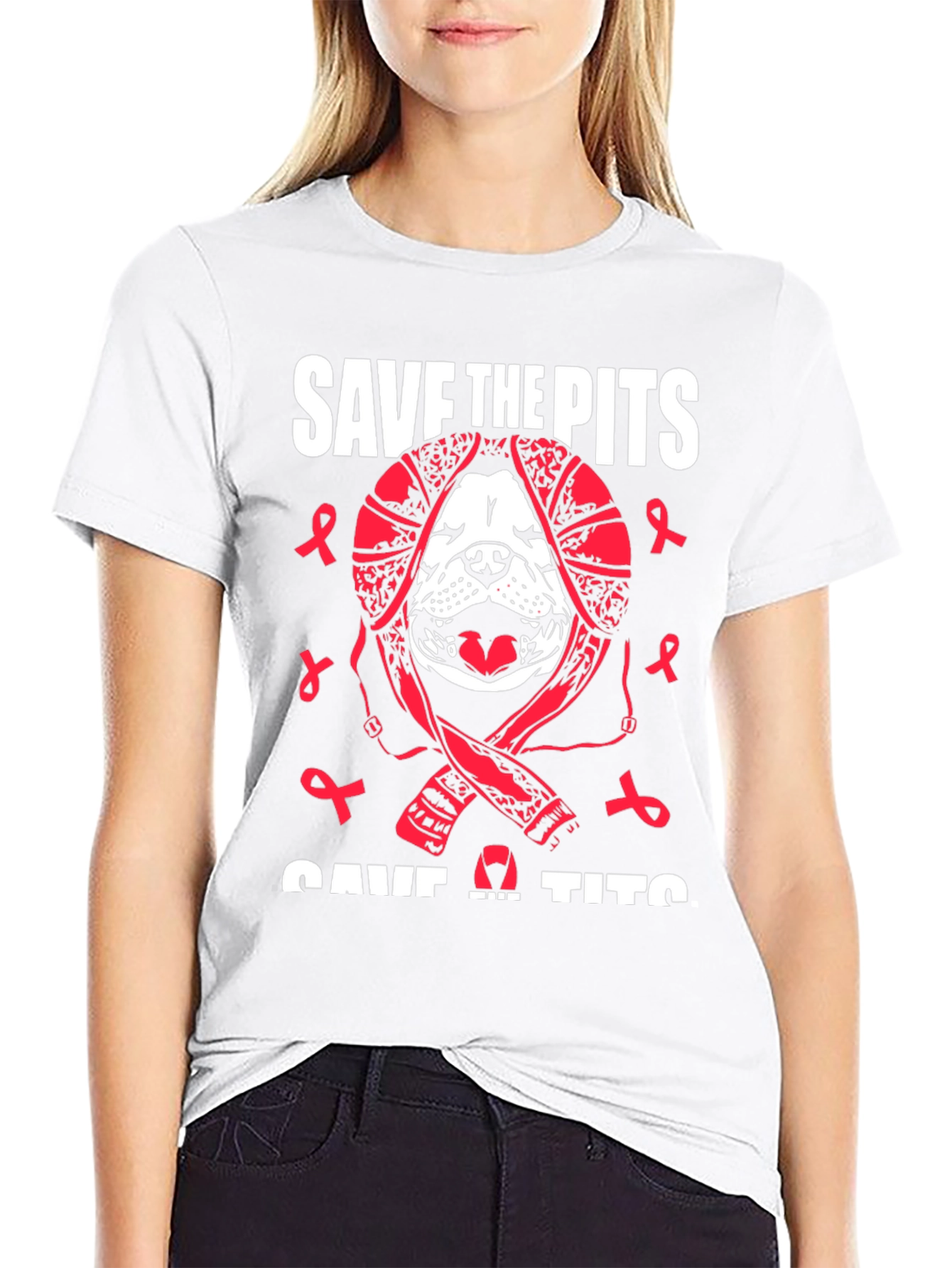 Save the Pits T-Shirt Dog Lover Tee