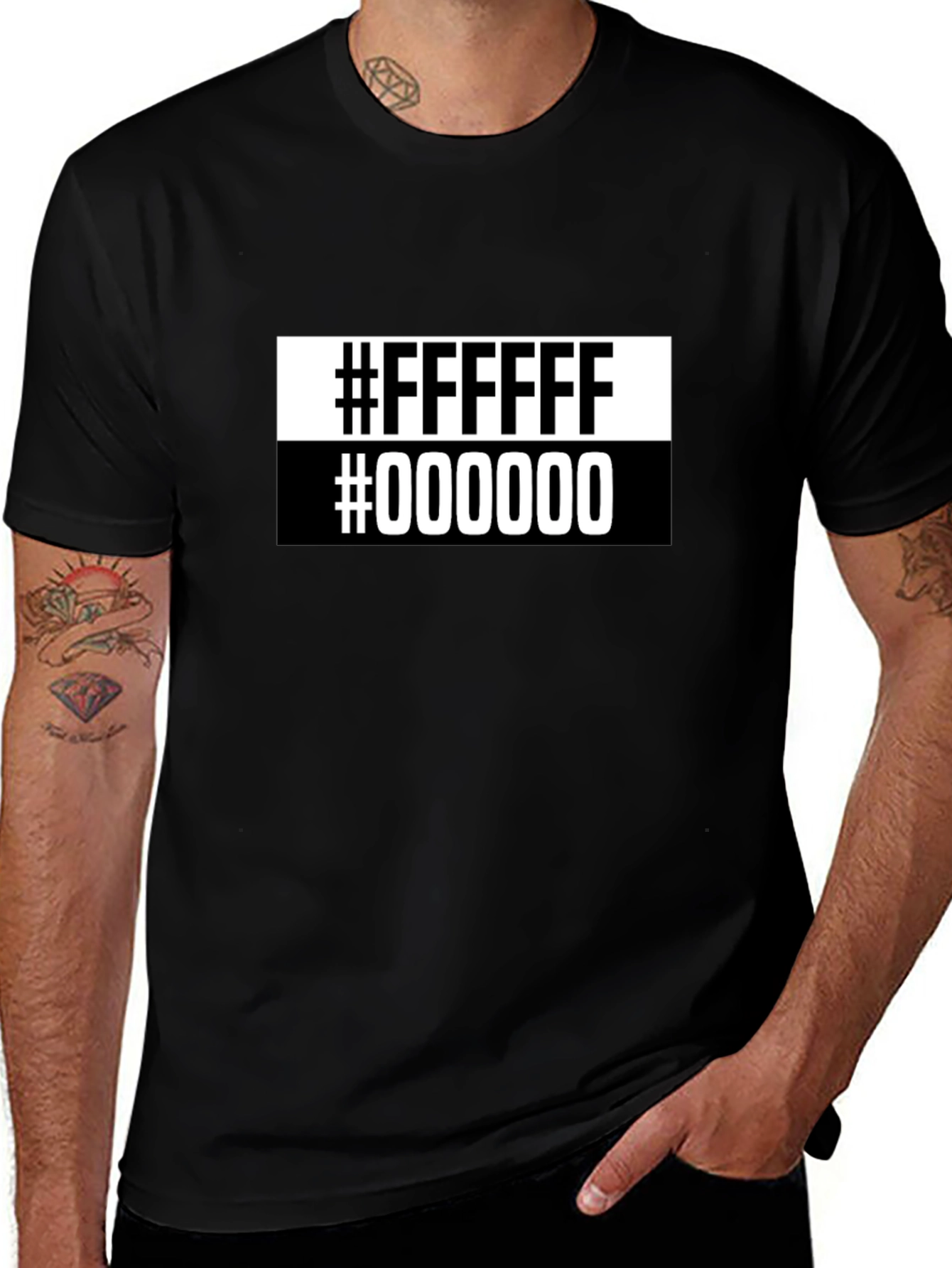 Color Code Graphic T-Shirt
