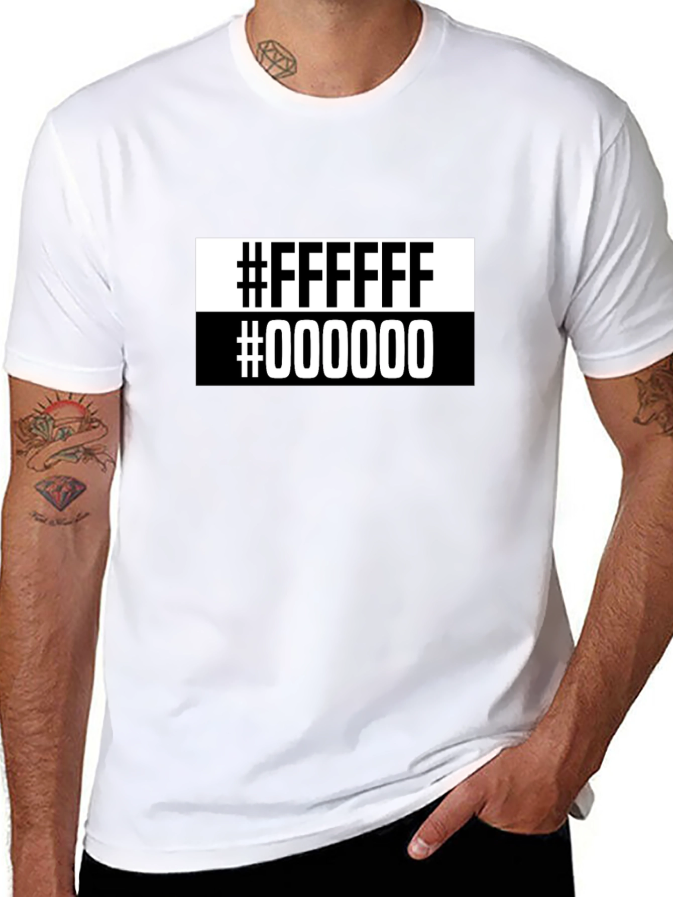 Color Code Graphic T-Shirt
