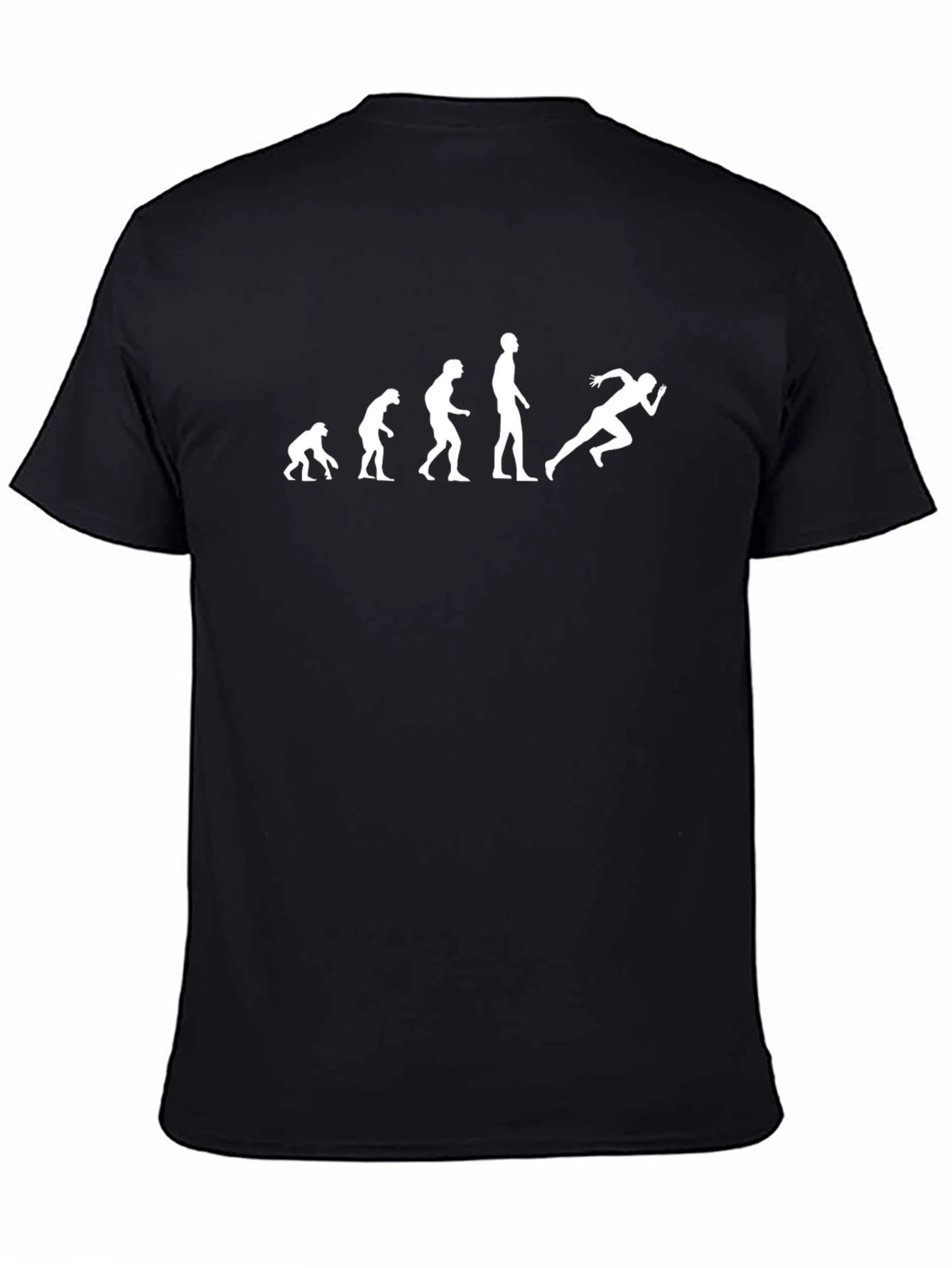 Evolution of a Runner T-Shirt - Black
