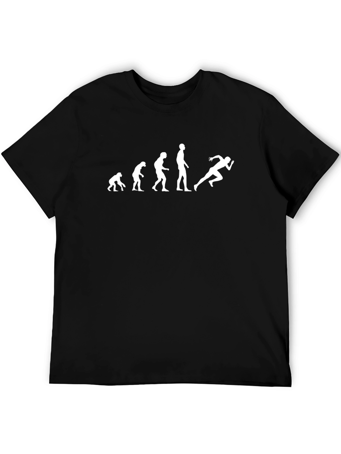 Evolution of a Runner T-Shirt - Black