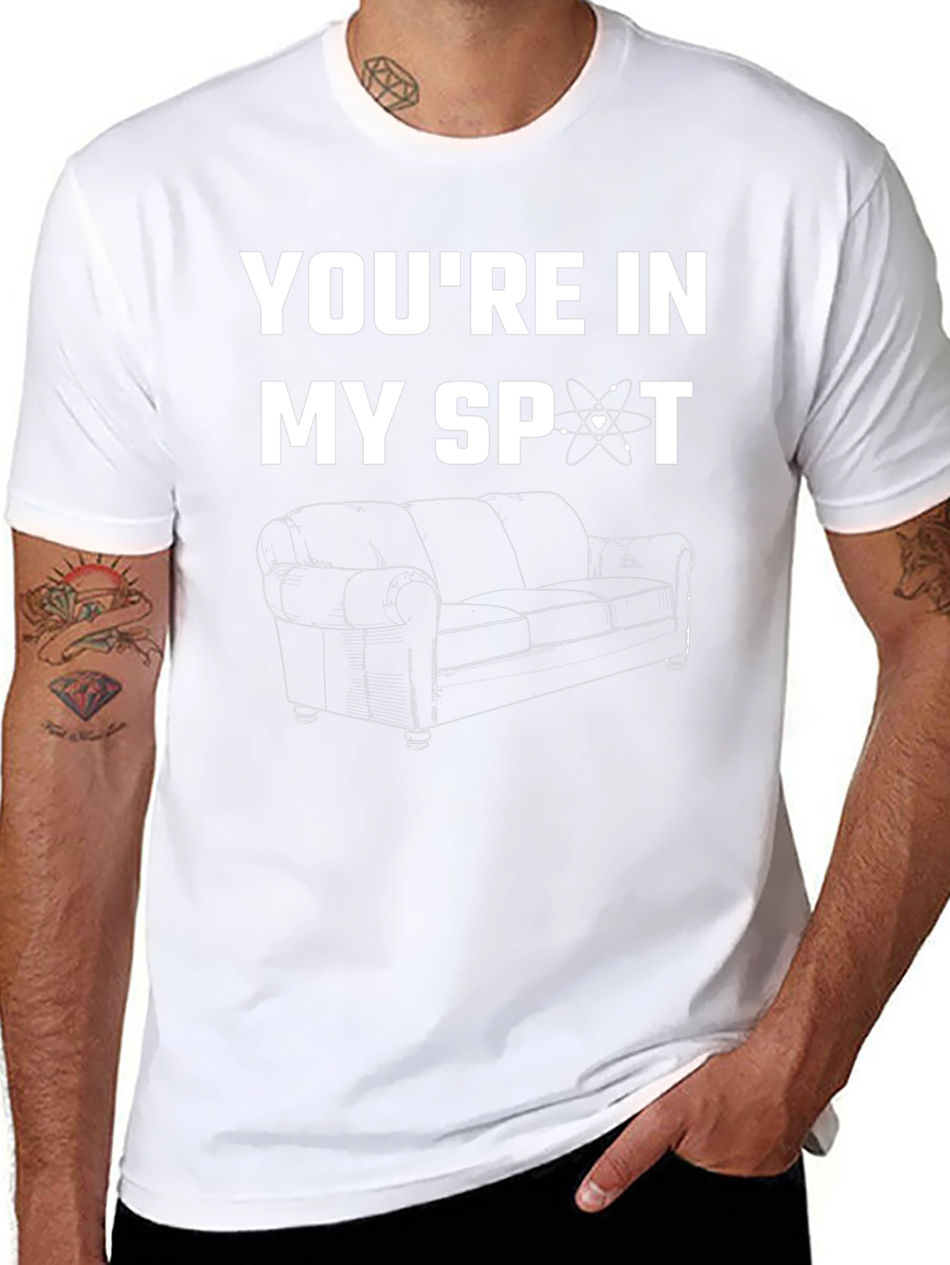 Youre in My Spot Funny T-Shirt