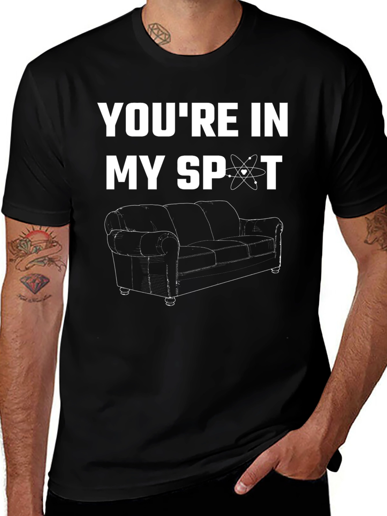 Youre in My Spot Funny T-Shirt