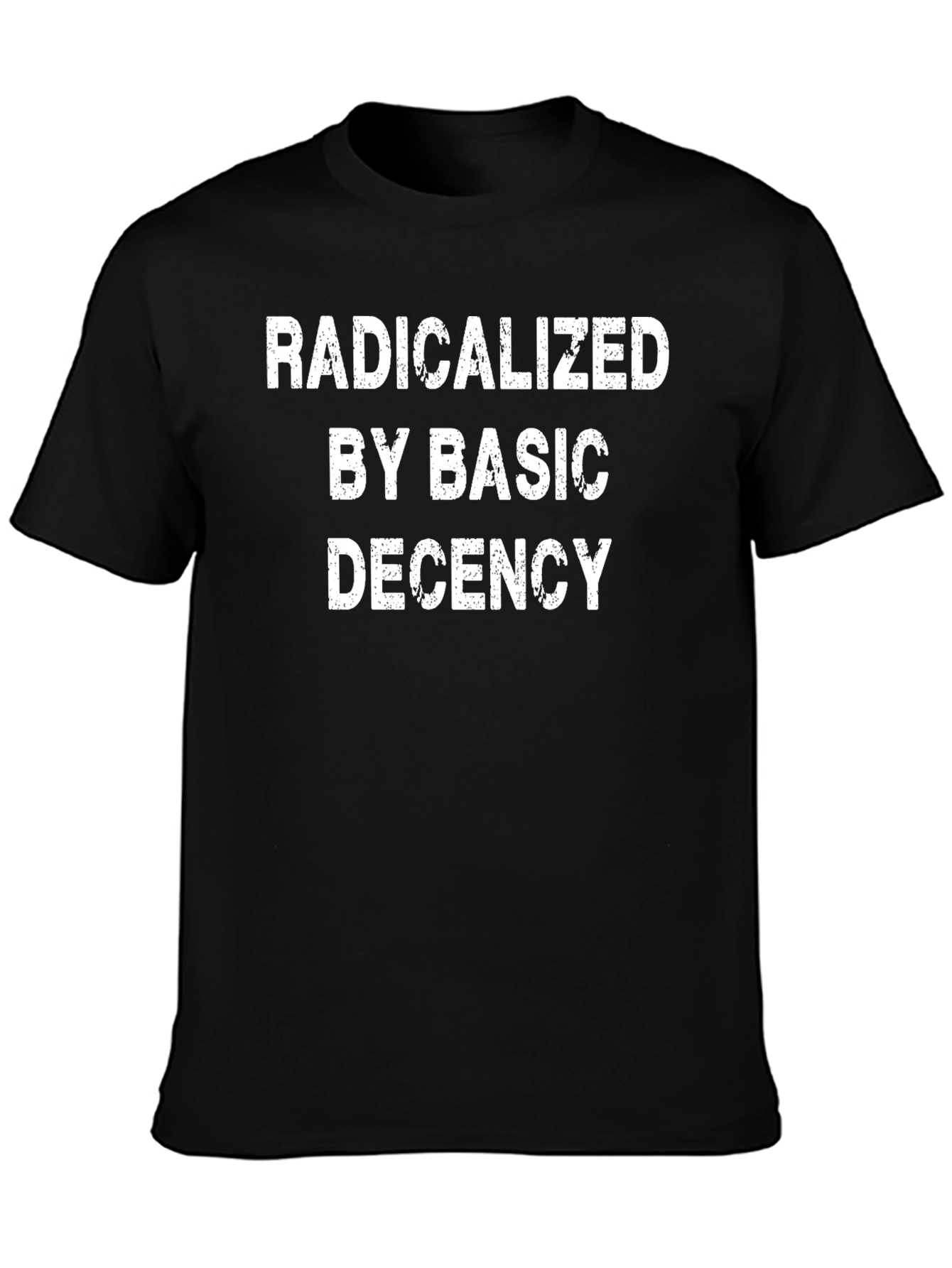 Radicalized By Basic Decency Graphic Tee