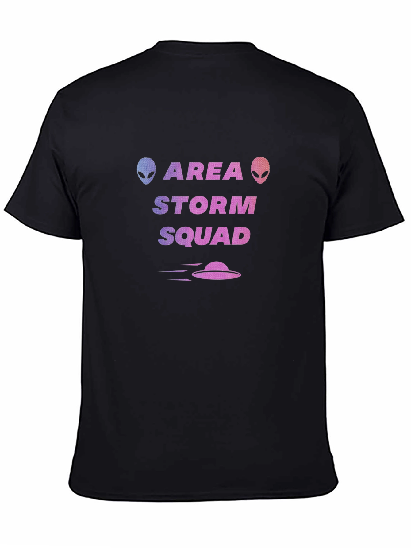 Area Storm Squad Alien Graphic Black T-Shirt