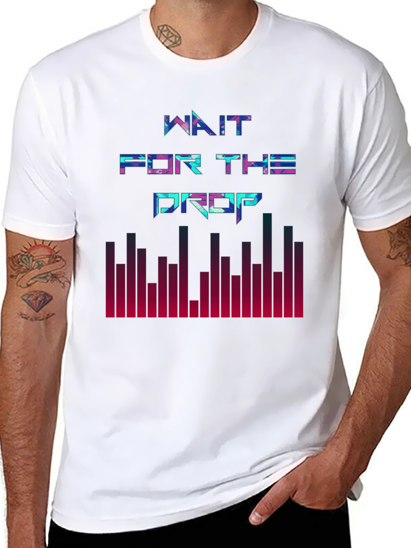 Wait For The Drop Graphic T-Shirt