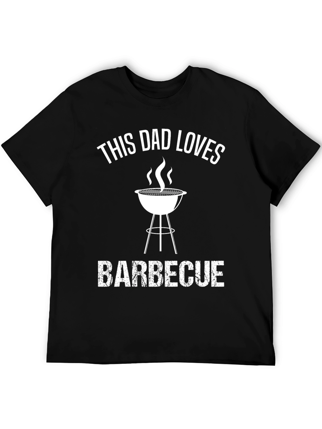 This Dad Loves Barbecue Graphic T-Shirt