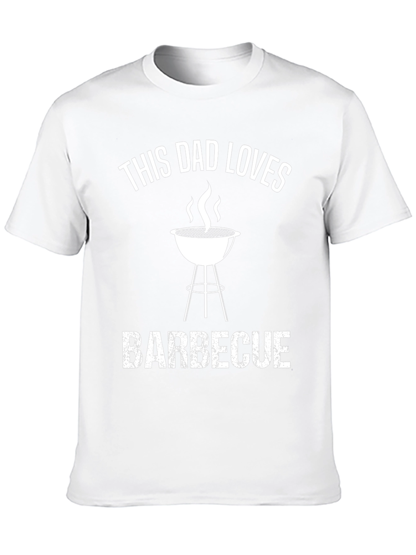 This Dad Loves Barbecue Graphic T-Shirt