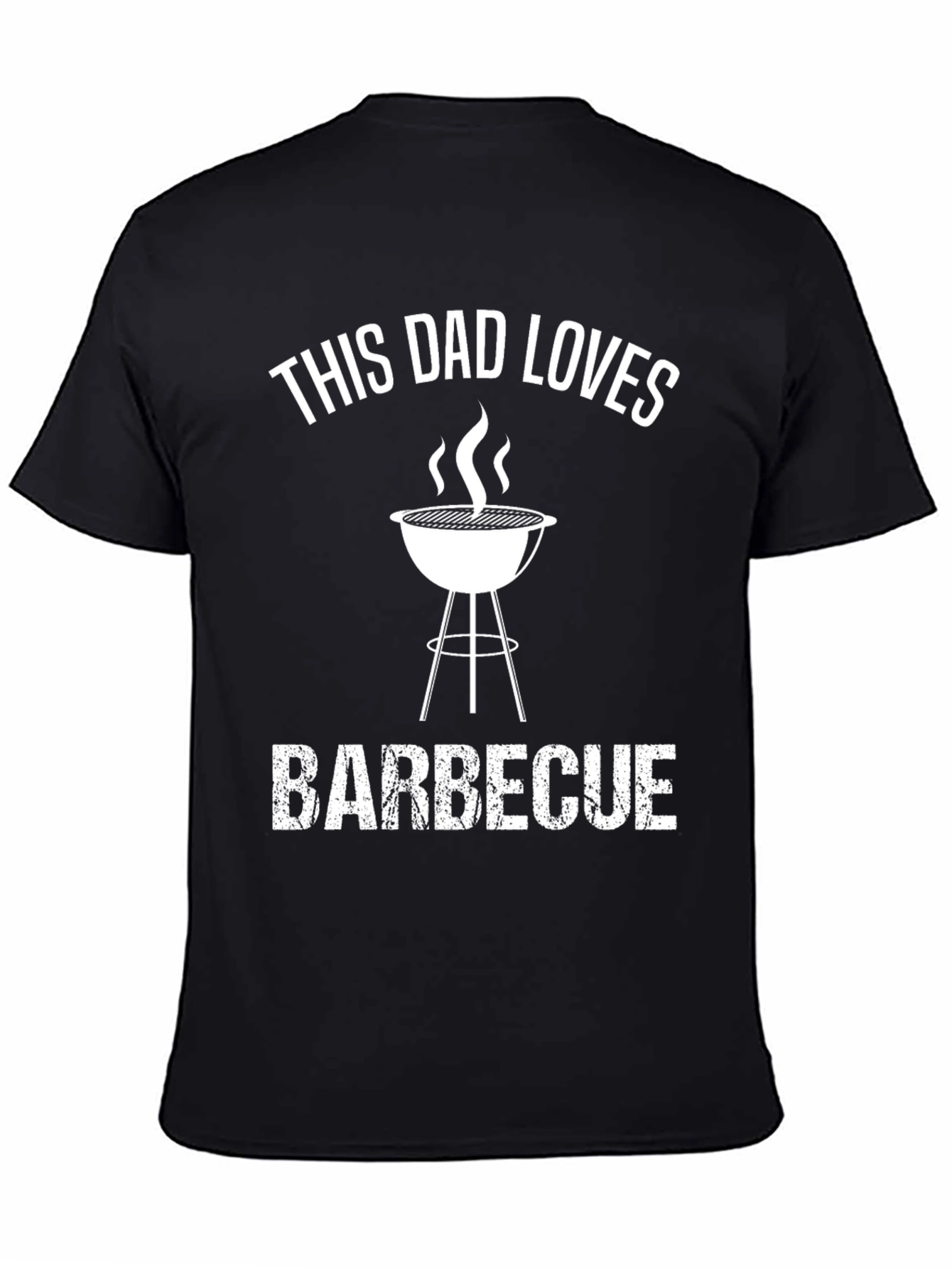 This Dad Loves Barbecue Graphic T-Shirt