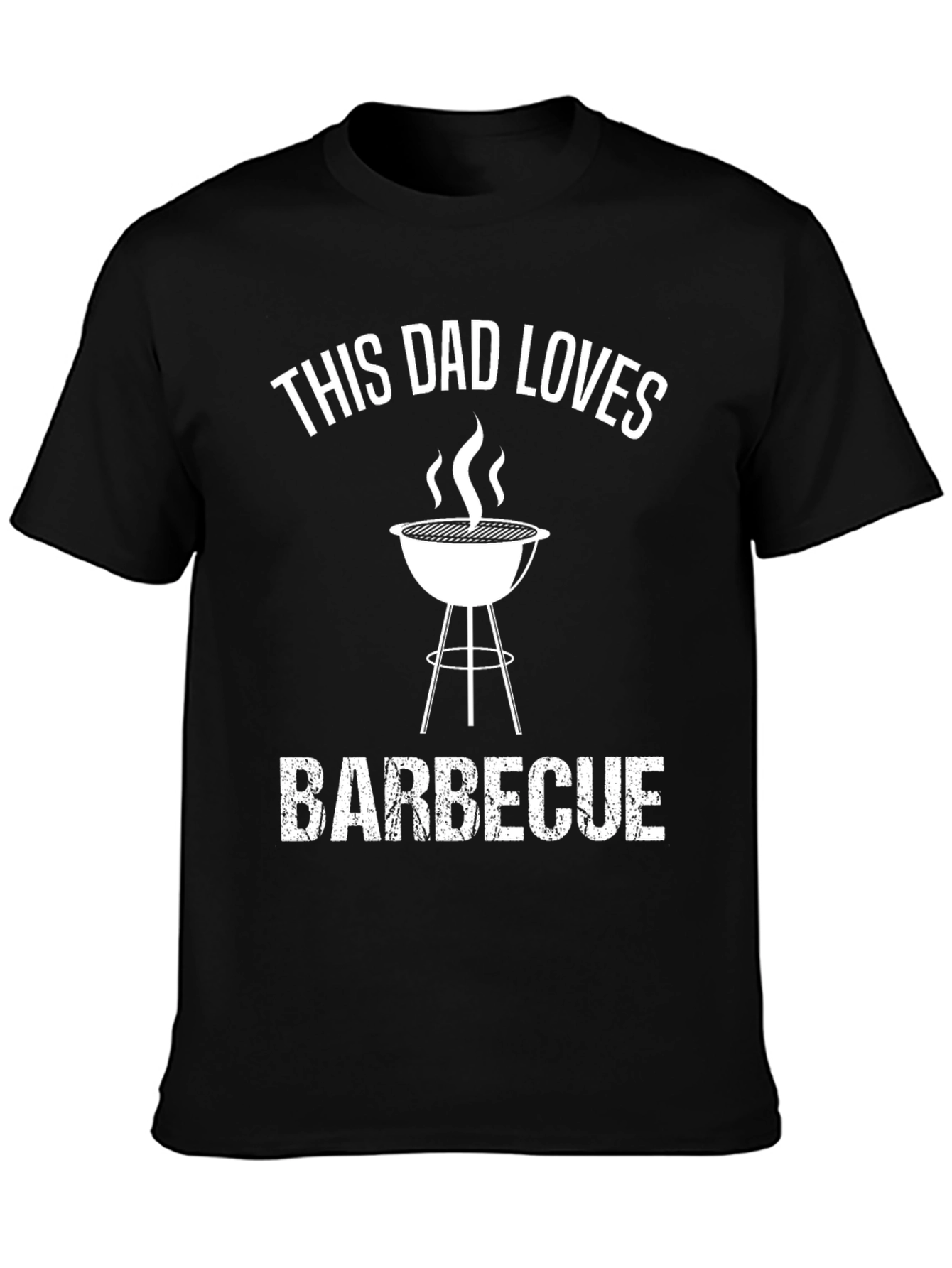 This Dad Loves Barbecue Graphic T-Shirt