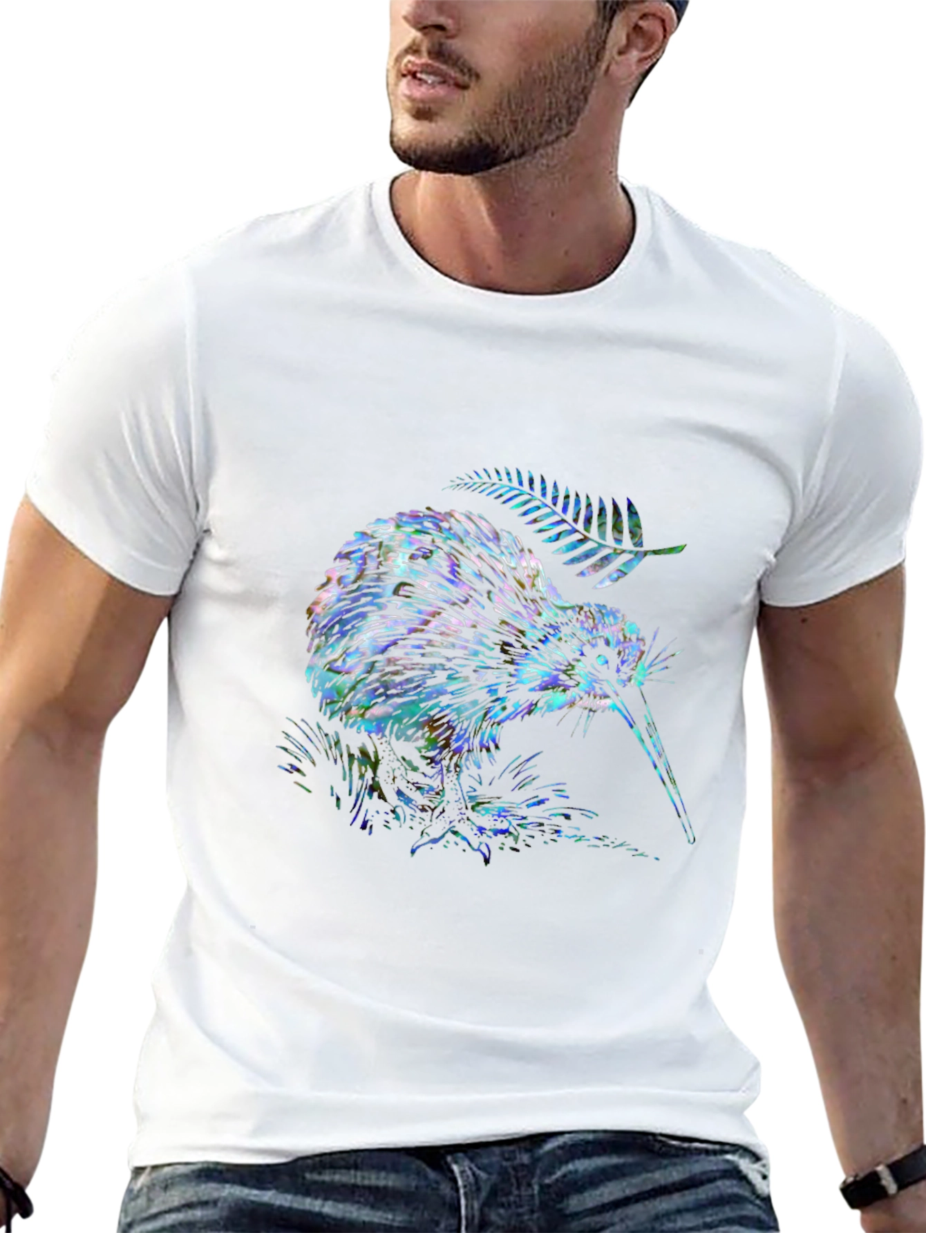 Kiwi Bird Graphic Tee - Cool Animal Design T-Shirt