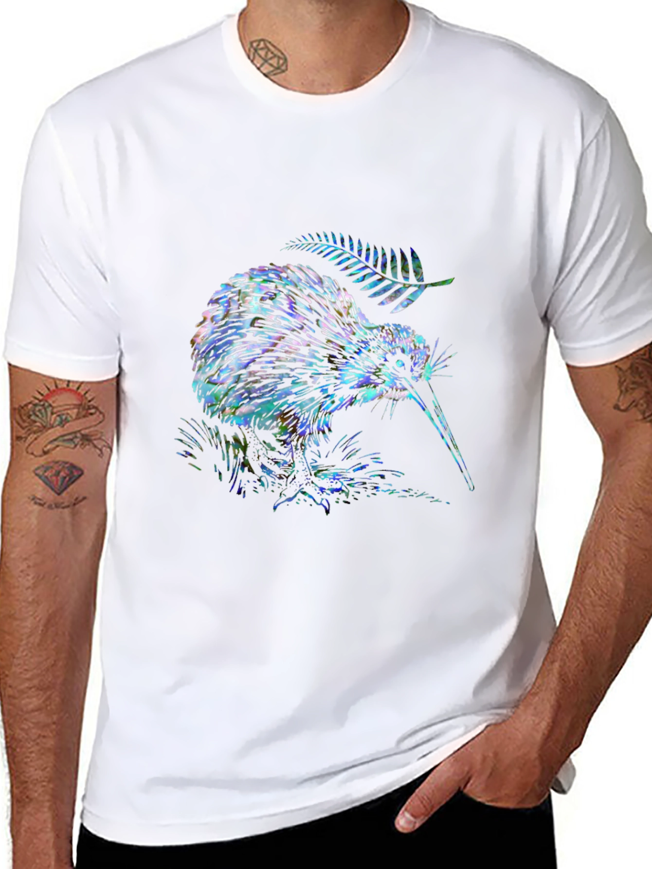 Kiwi Bird Graphic Tee - Cool Animal Design T-Shirt