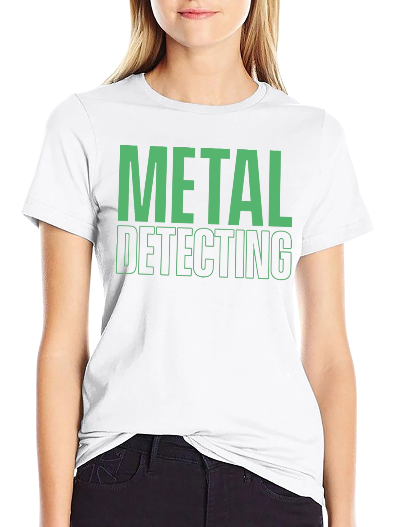 Metal Detecting T-Shirt - Black Graphic Tee