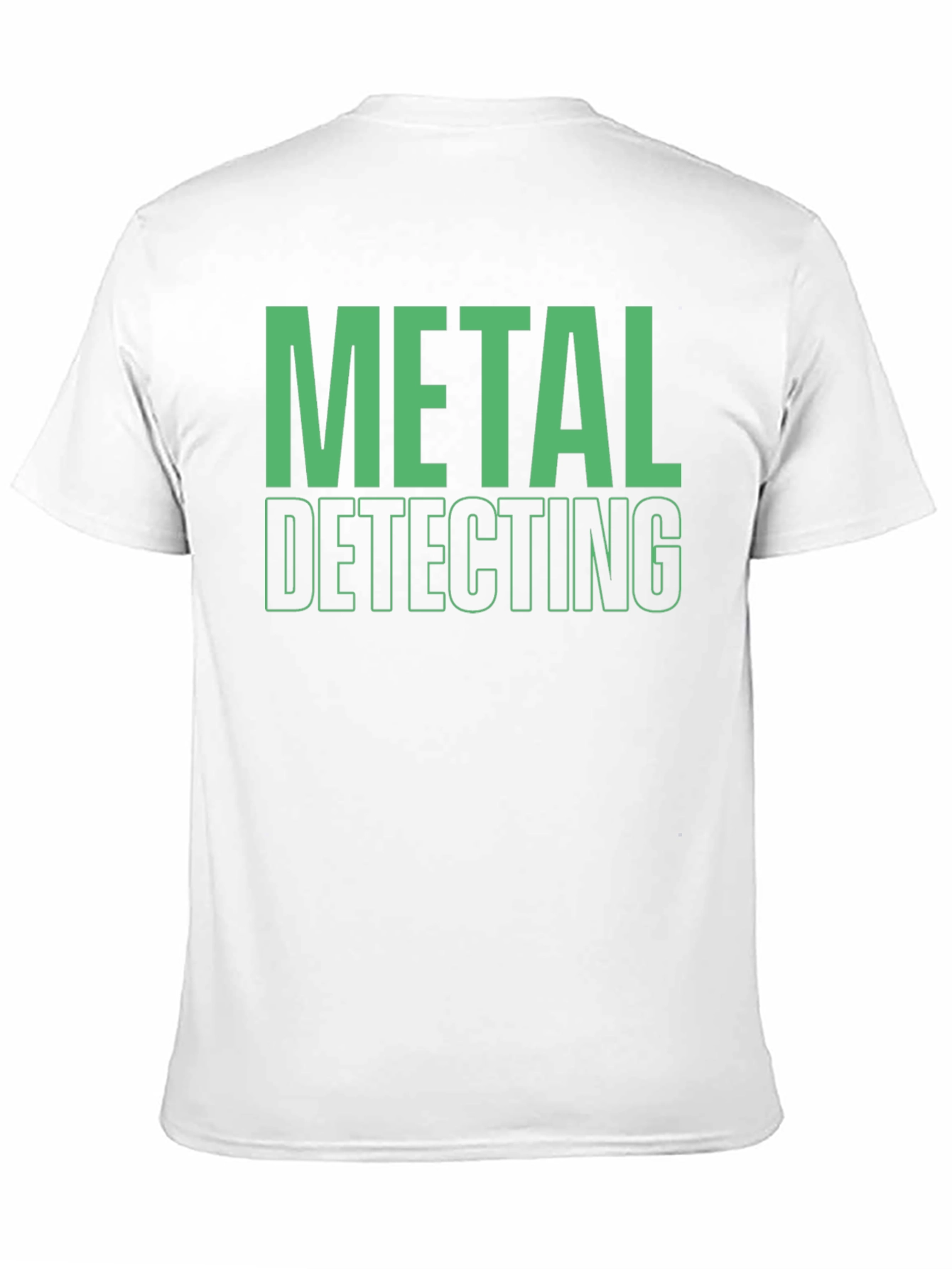 Metal Detecting T-Shirt - Black Graphic Tee