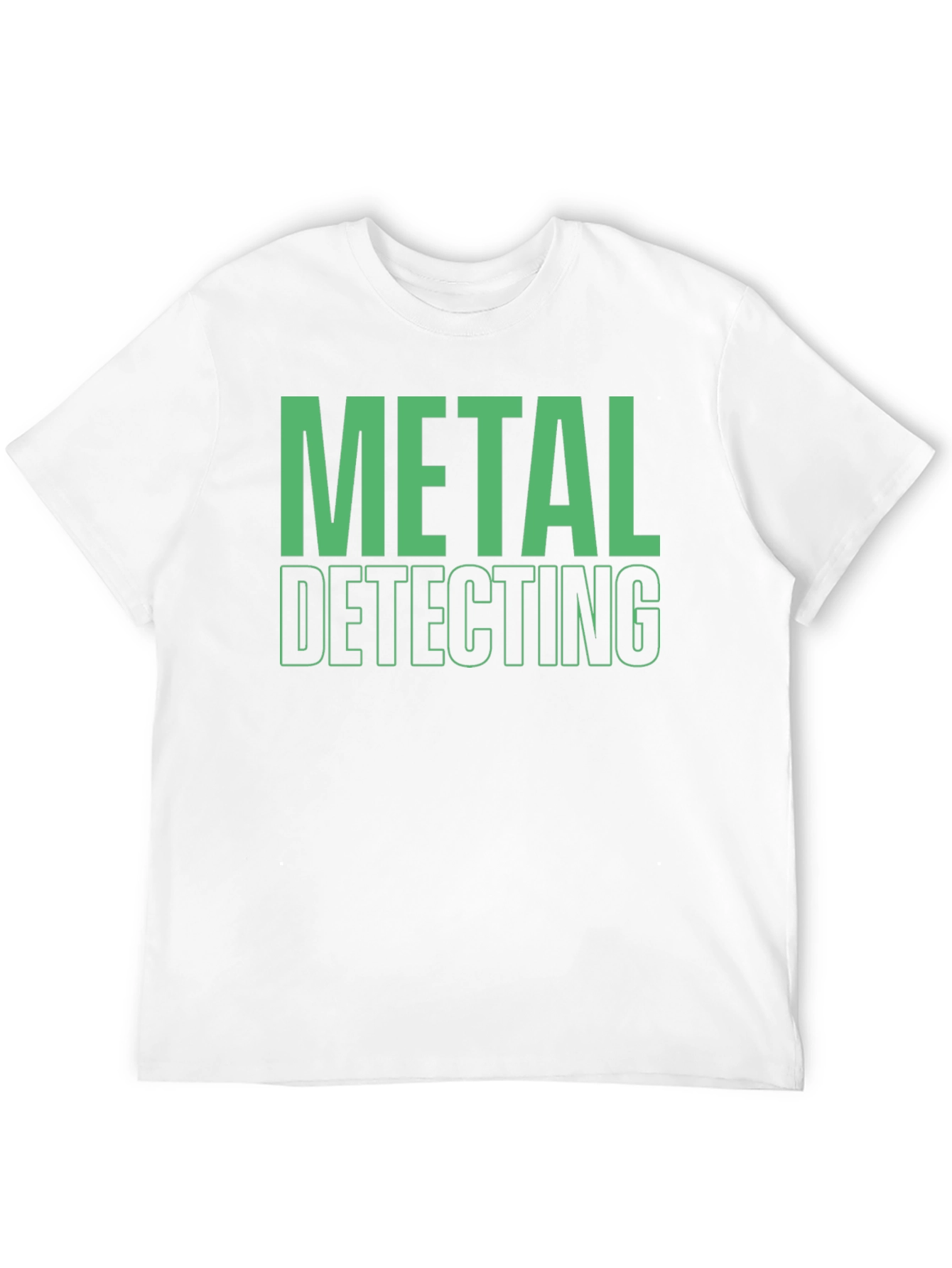 Metal Detecting T-Shirt - Black Graphic Tee
