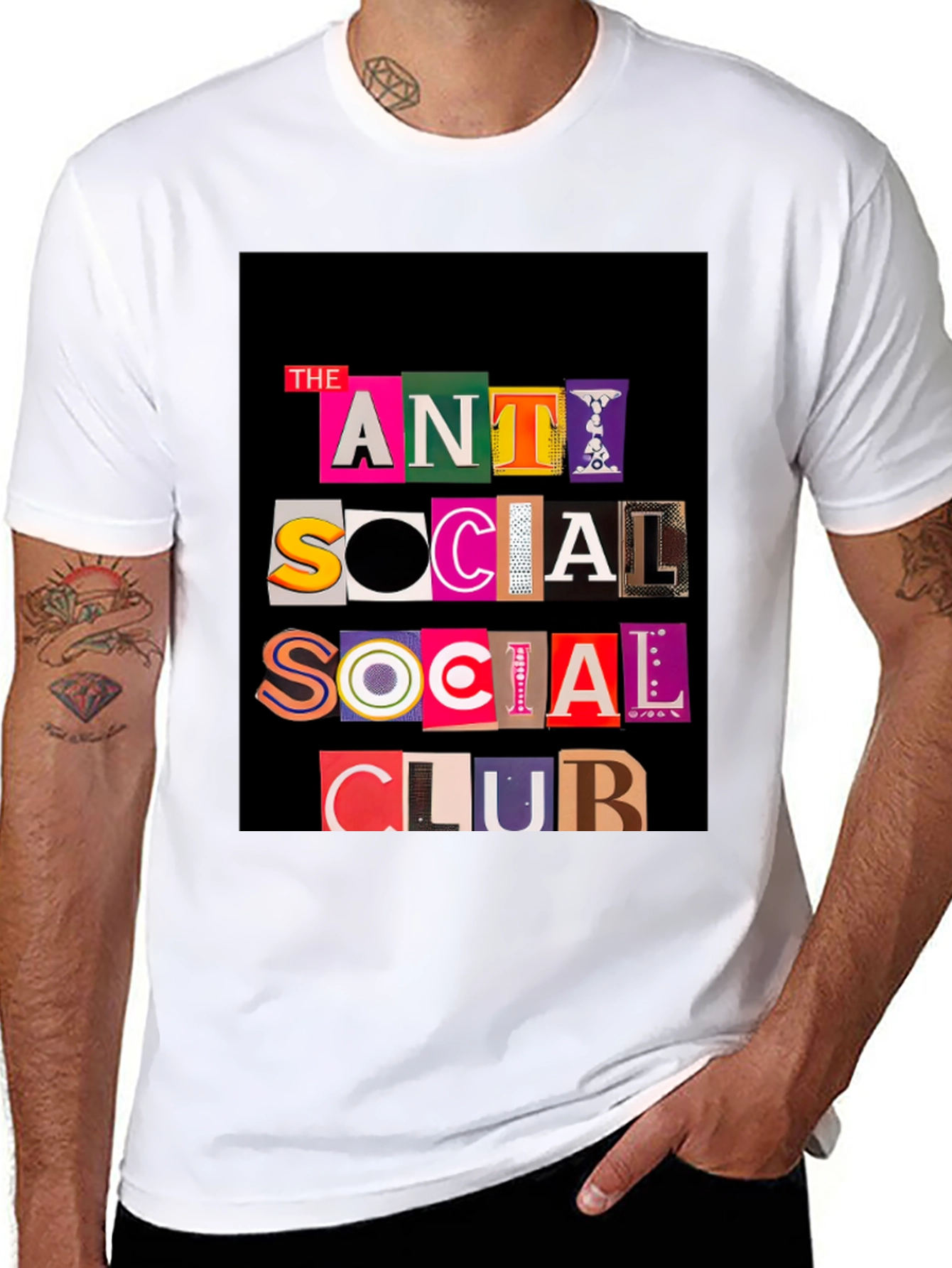 Anti Social Club T-Shirt | Graphic Design Tee