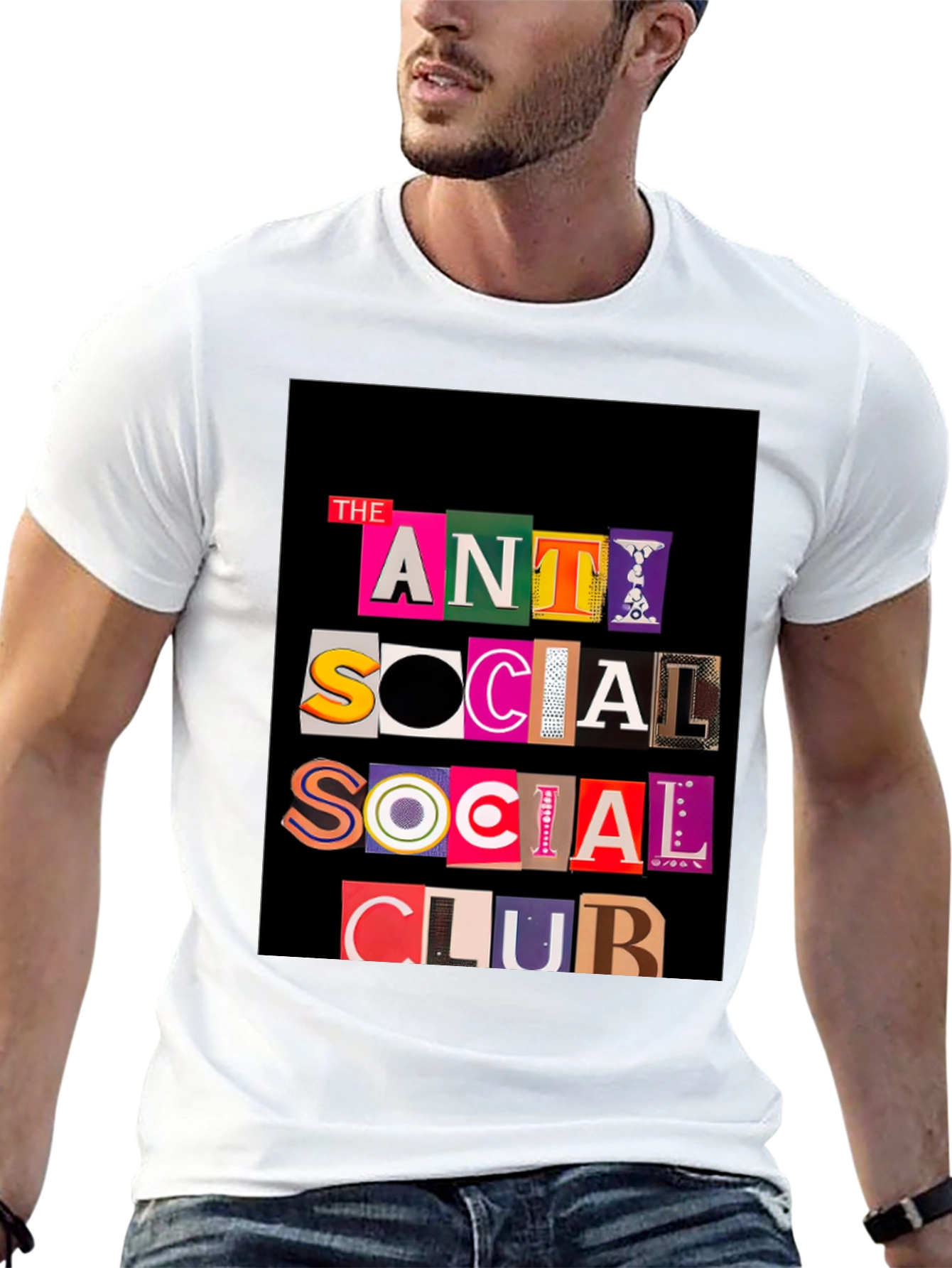 Anti Social Club T-Shirt | Graphic Design Tee
