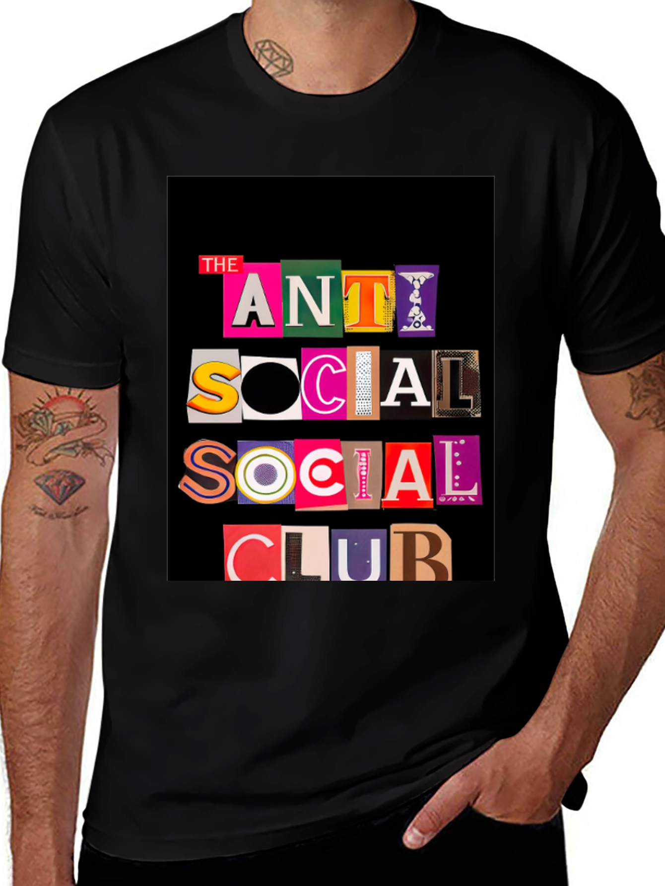 Anti Social Club T-Shirt | Graphic Design Tee
