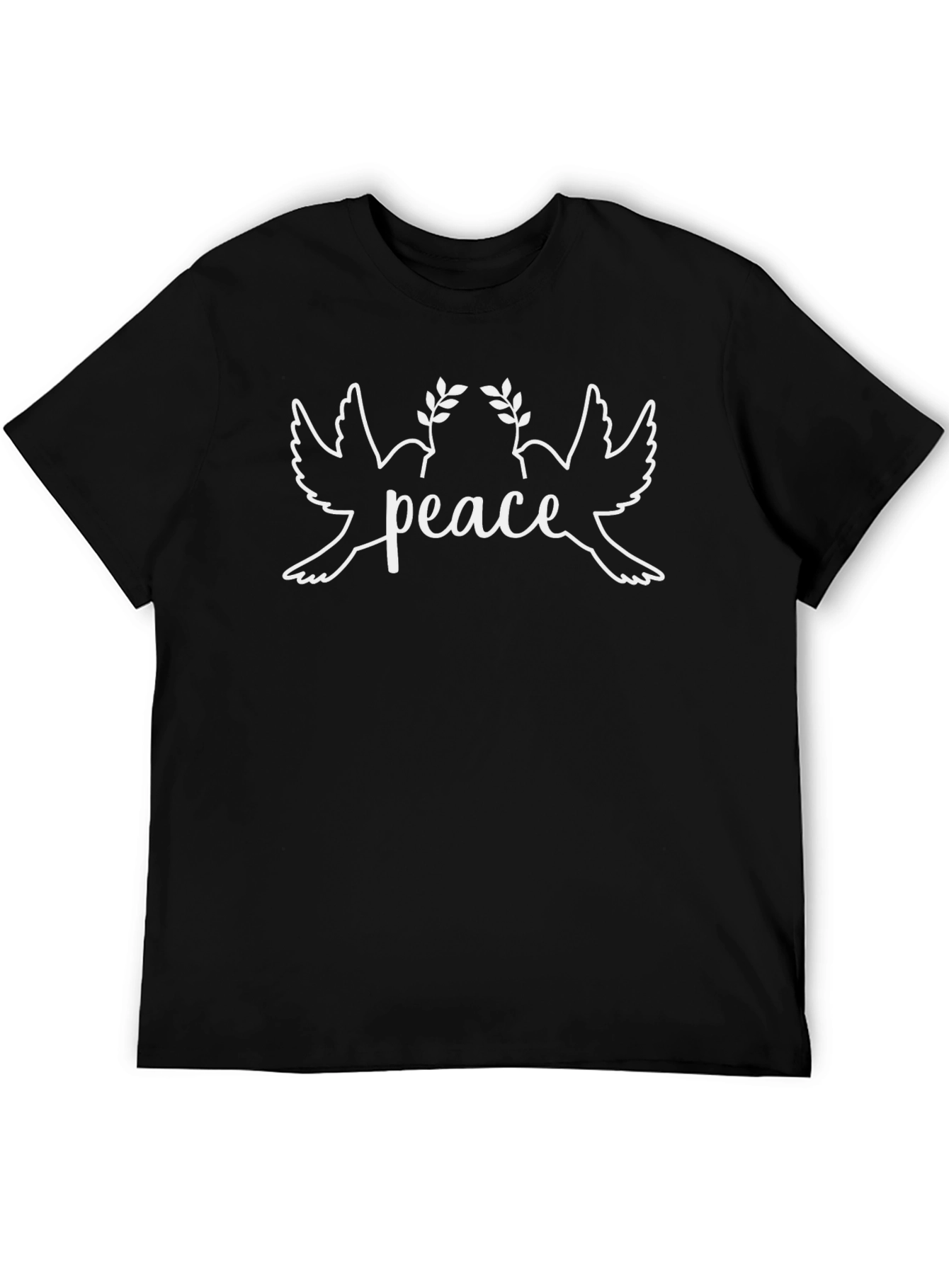 Peace Dove Graphic T-Shirt - Unisex Casual Tee